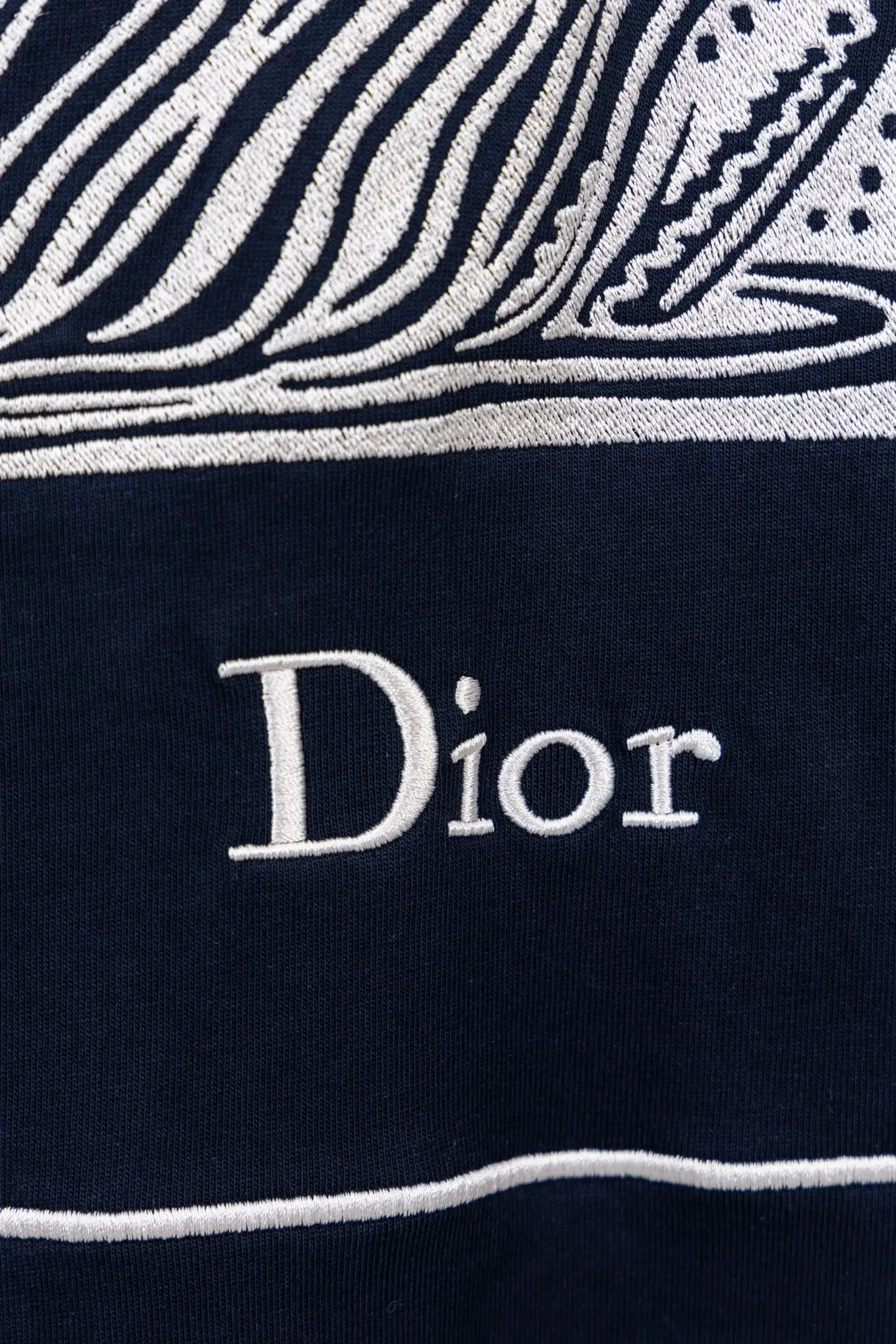 Moby Dick Embroidered Cotton T-Shirt D16019870 — view 7