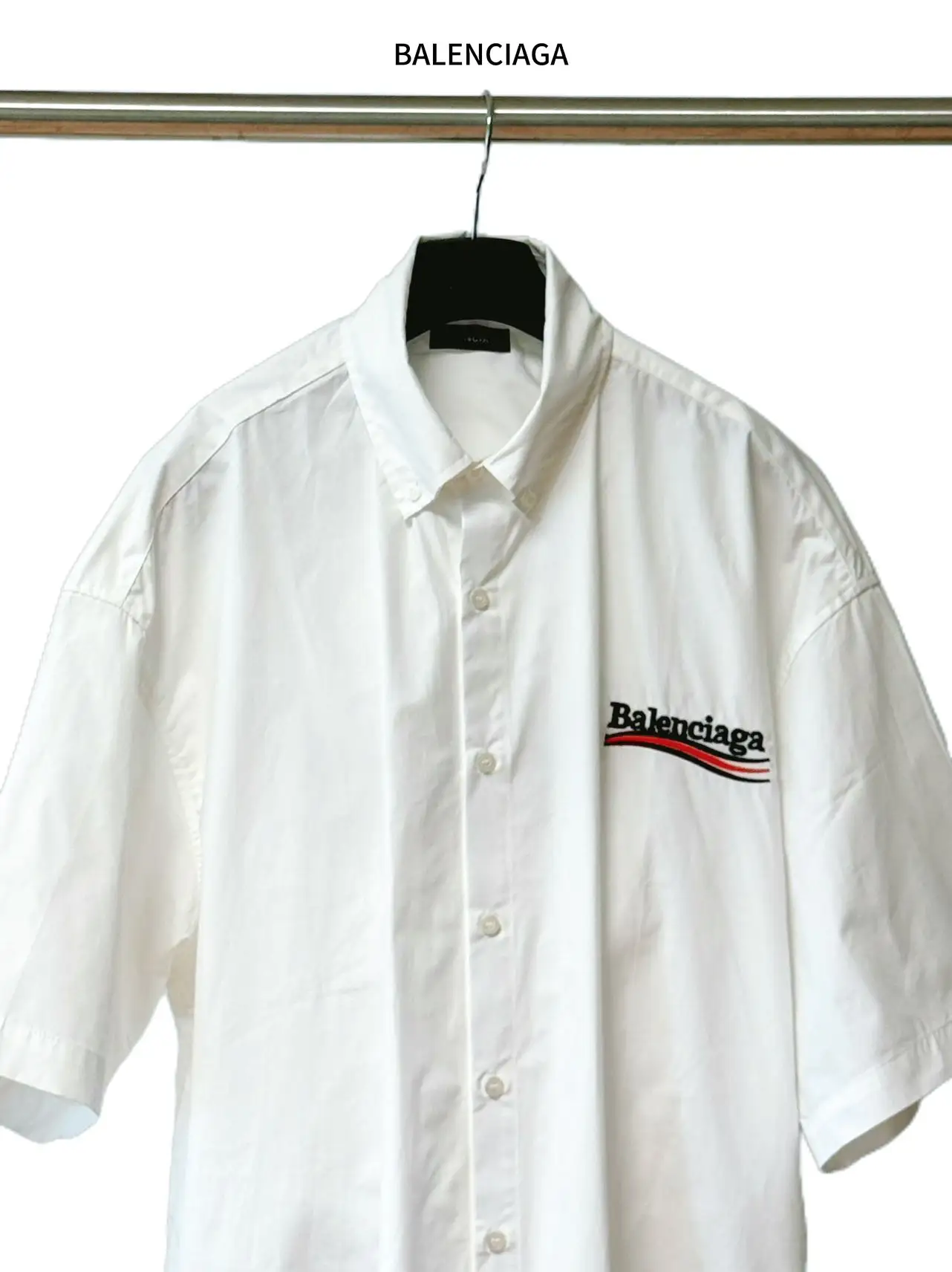 Political Campaign Embroidered Short-Sleeve Shirt D16519826 — view 4