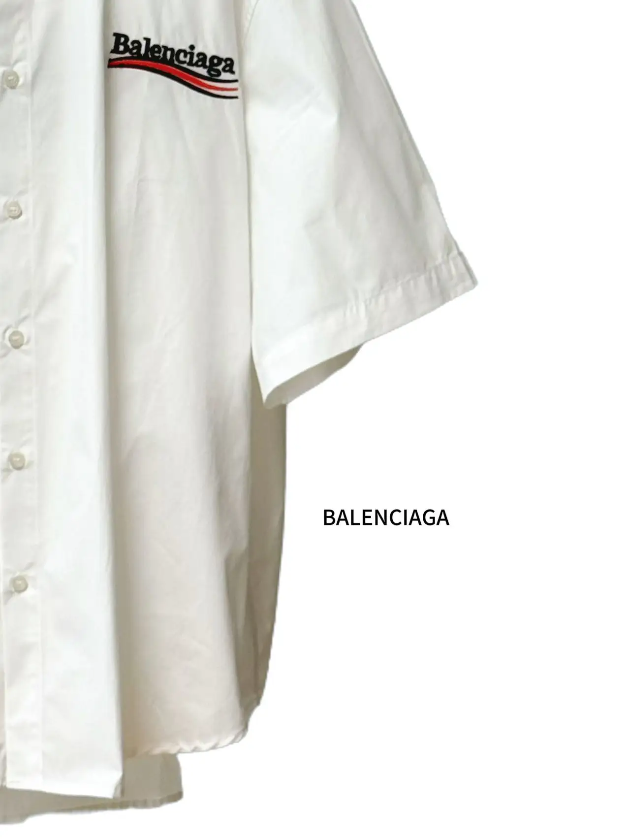 Political Campaign Embroidered Short-Sleeve Shirt D16519826 — view 8