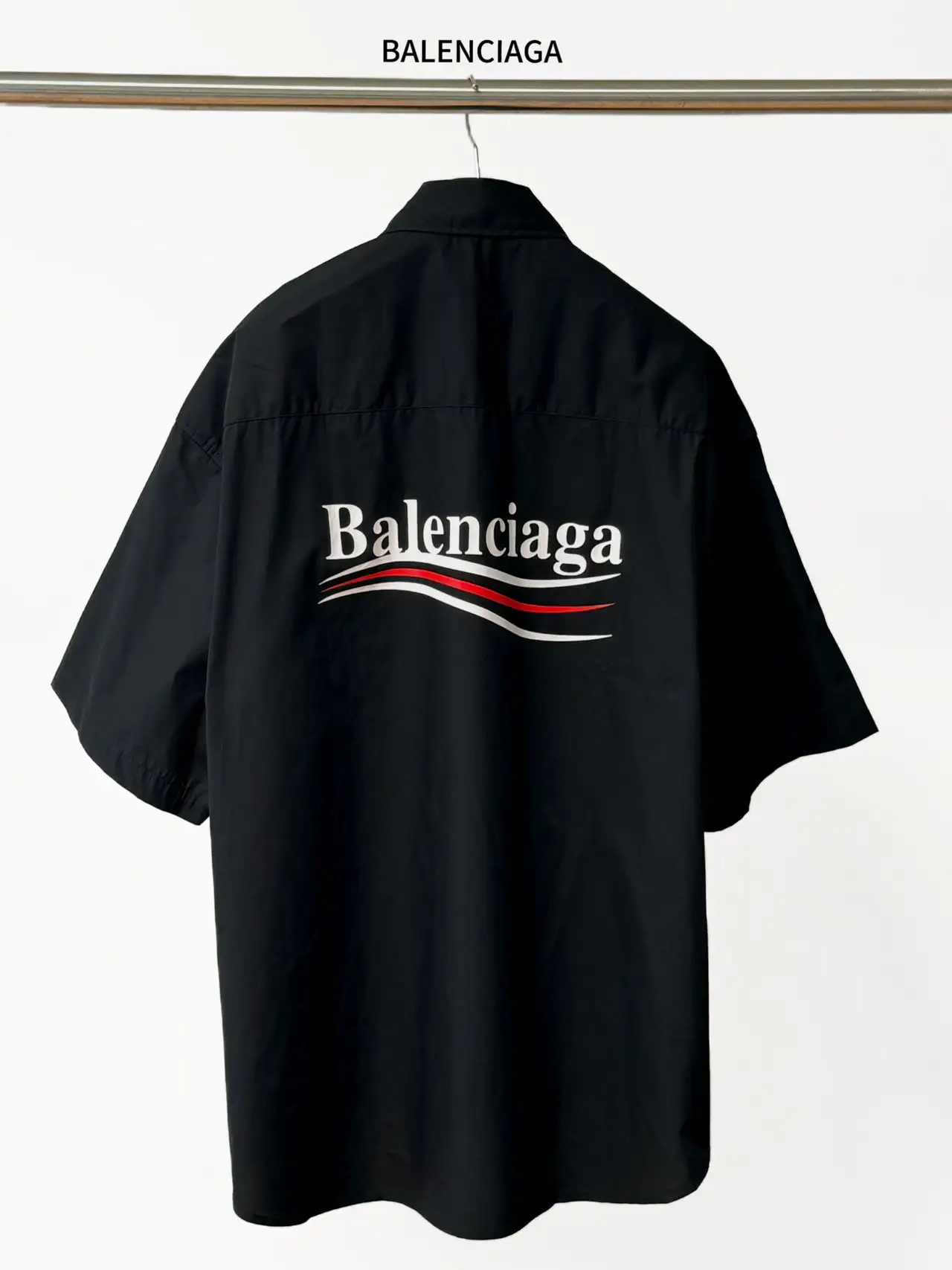 Political Campaign Logo Short-Sleeve Shirt D16519828 — view 2