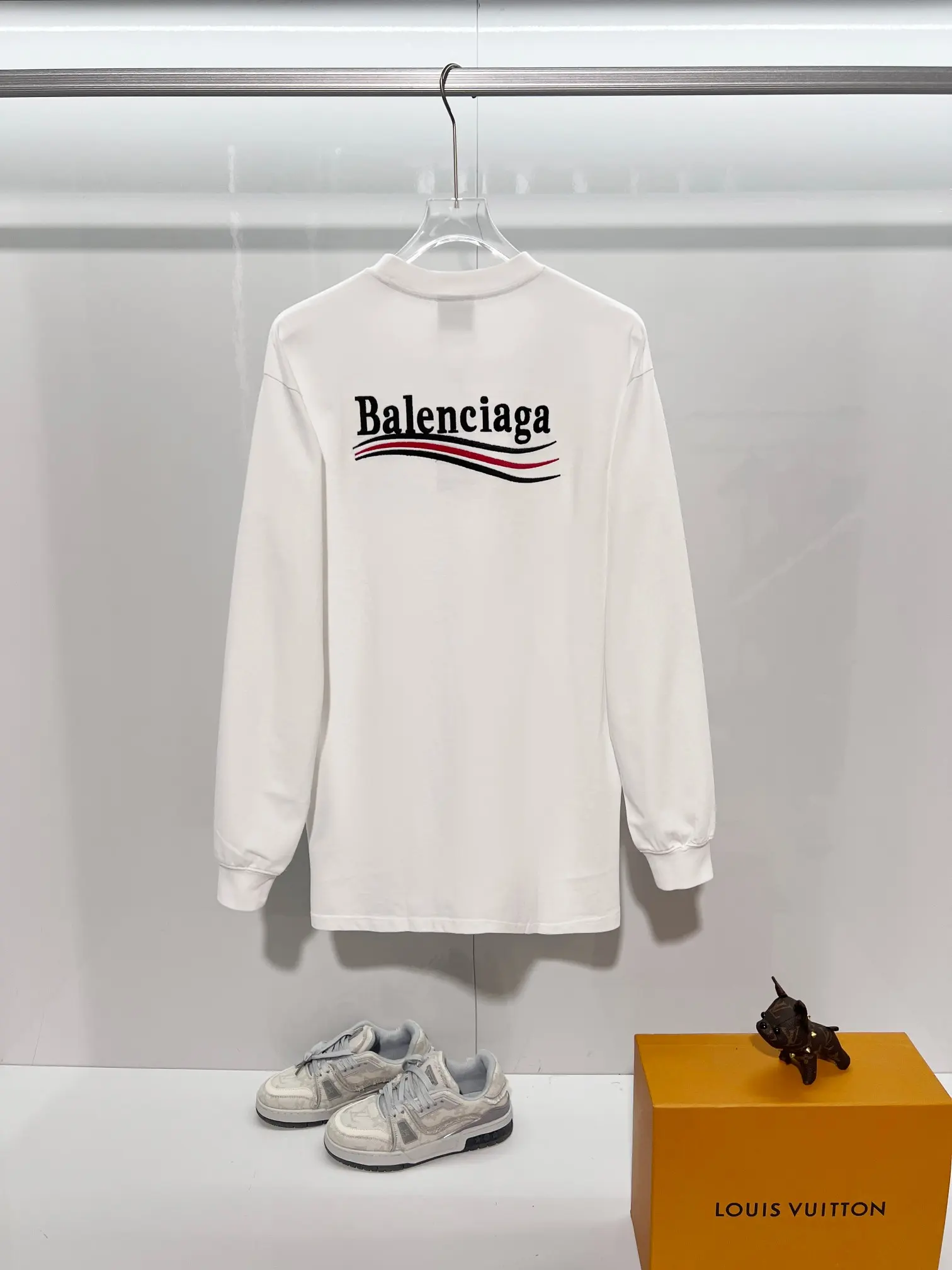 Political Campaign Logo Long-Sleeve T-Shirt D16522863 — view 2