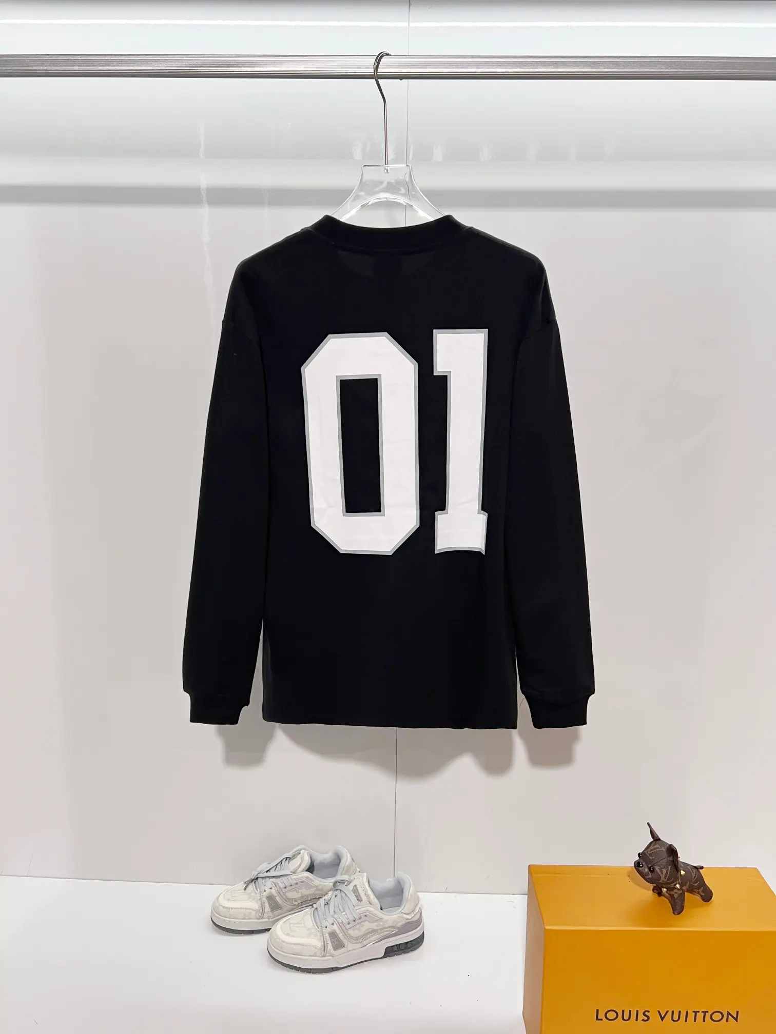 Basketball Logo Embroidered Cotton Sweatshirt D16522860 — view 2
