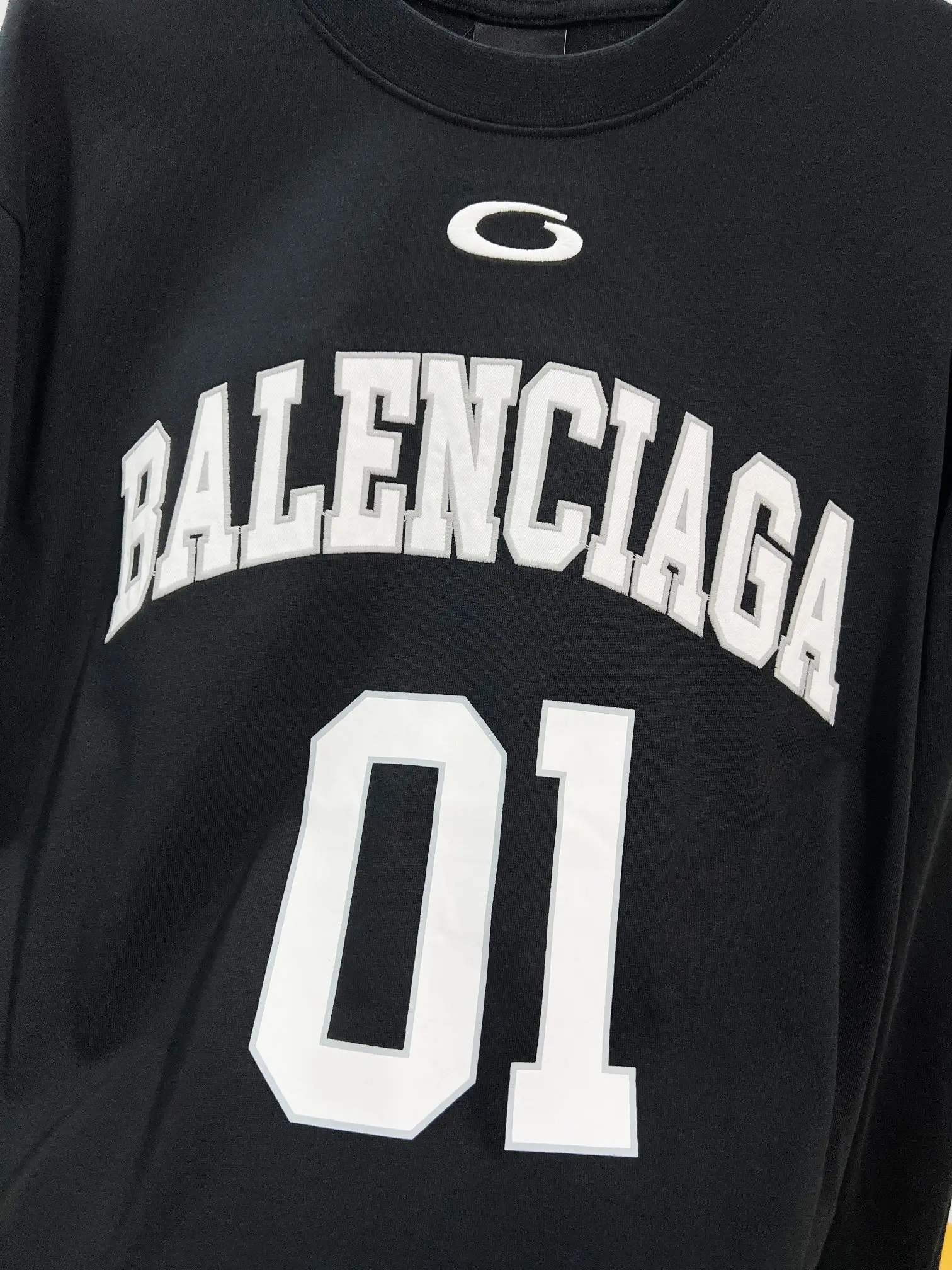 Basketball Logo Embroidered Cotton Sweatshirt D16522860 — view 5