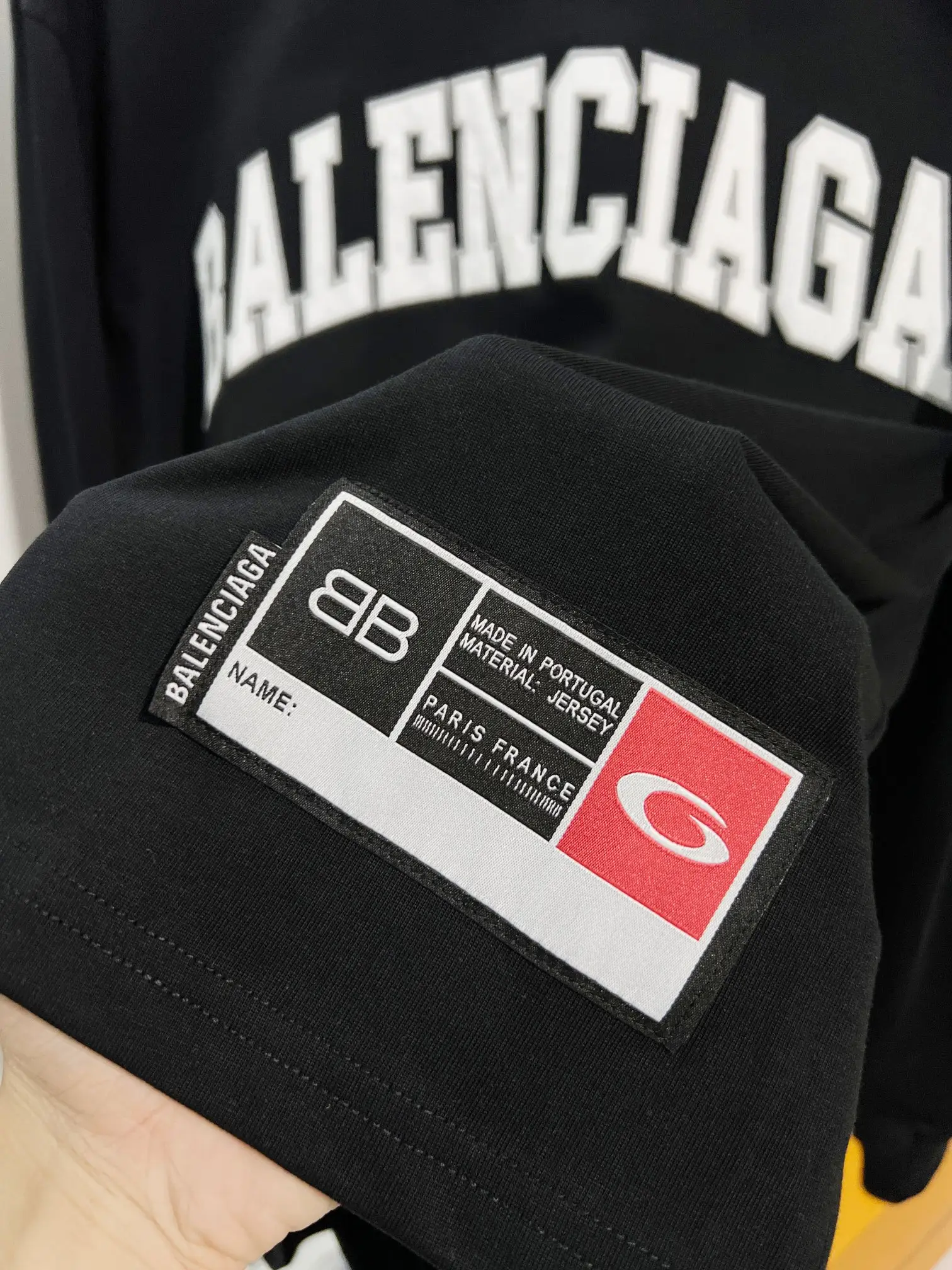 Basketball Logo Embroidered Cotton Sweatshirt D16522860 — view 7