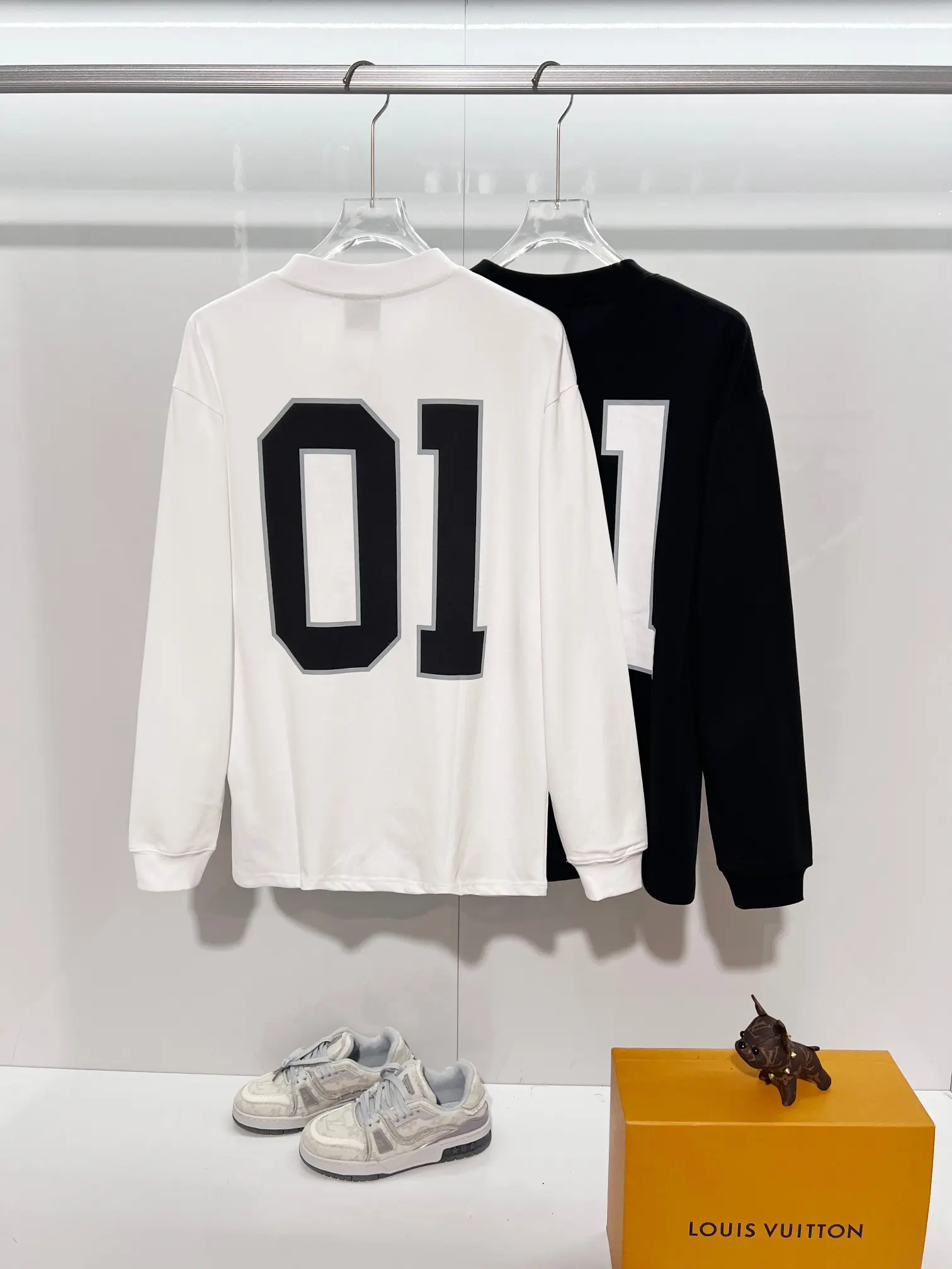 Basketball Logo Embroidered Cotton Sweatshirt D16522860 — view 13