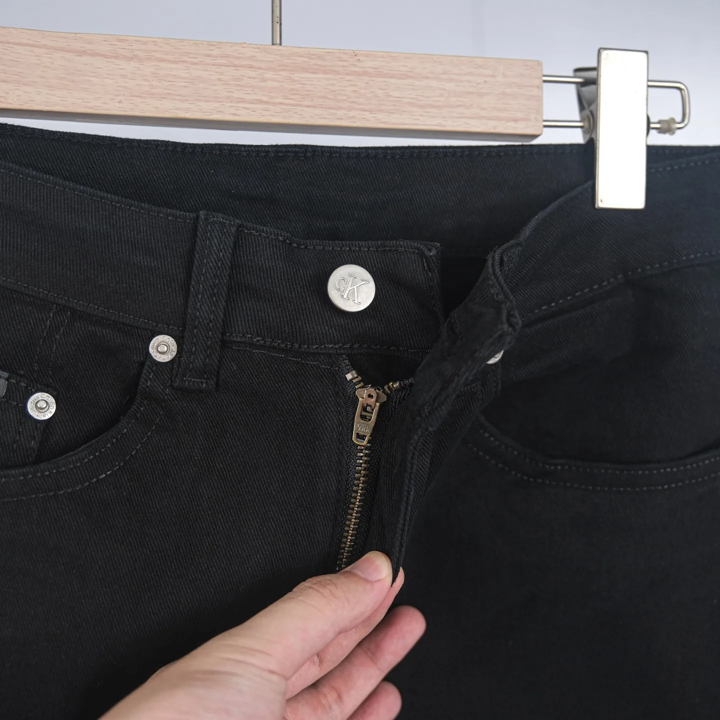 Slim-Straight Leg Stretch Denim Jeans D16521796 — view 5