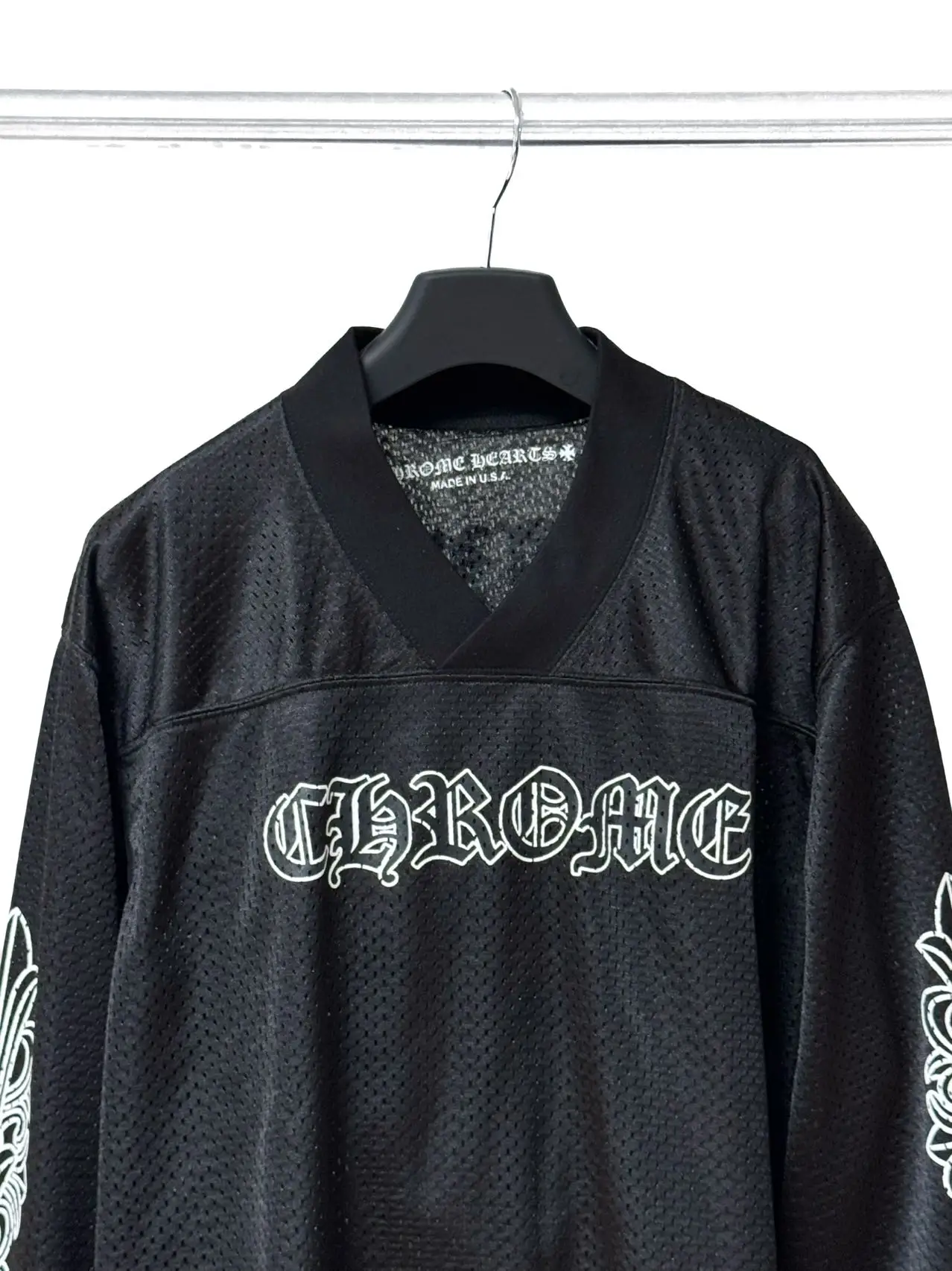 Logo-Jacquard Mesh Hockey Jersey D16519847 — view 4