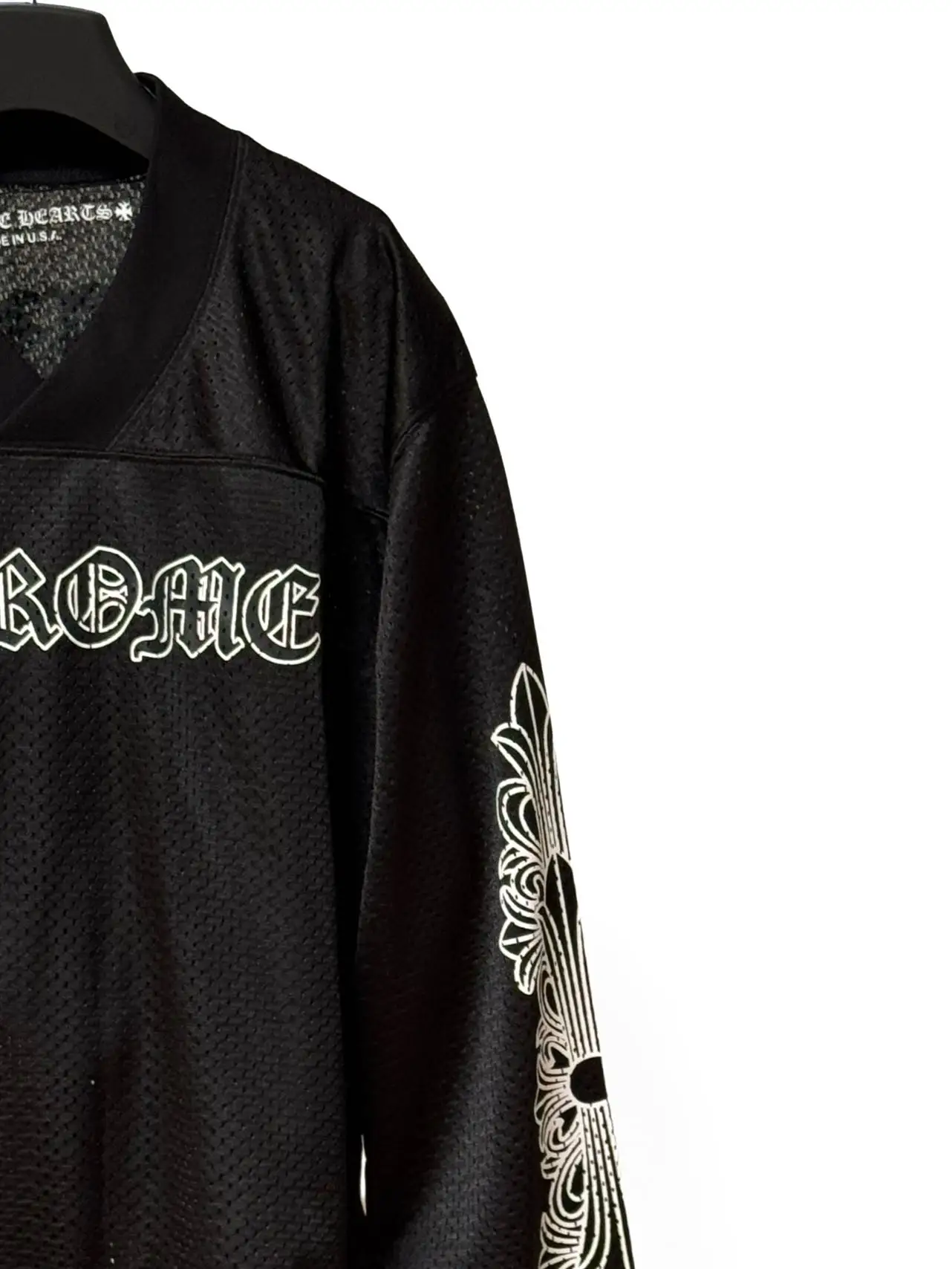 Logo-Jacquard Mesh Hockey Jersey D16519847 — view 5