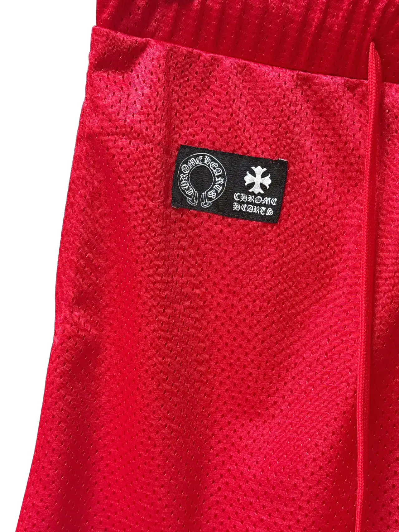 Logo-Appliqué Mesh Hockey Shorts D16519844 — view 3