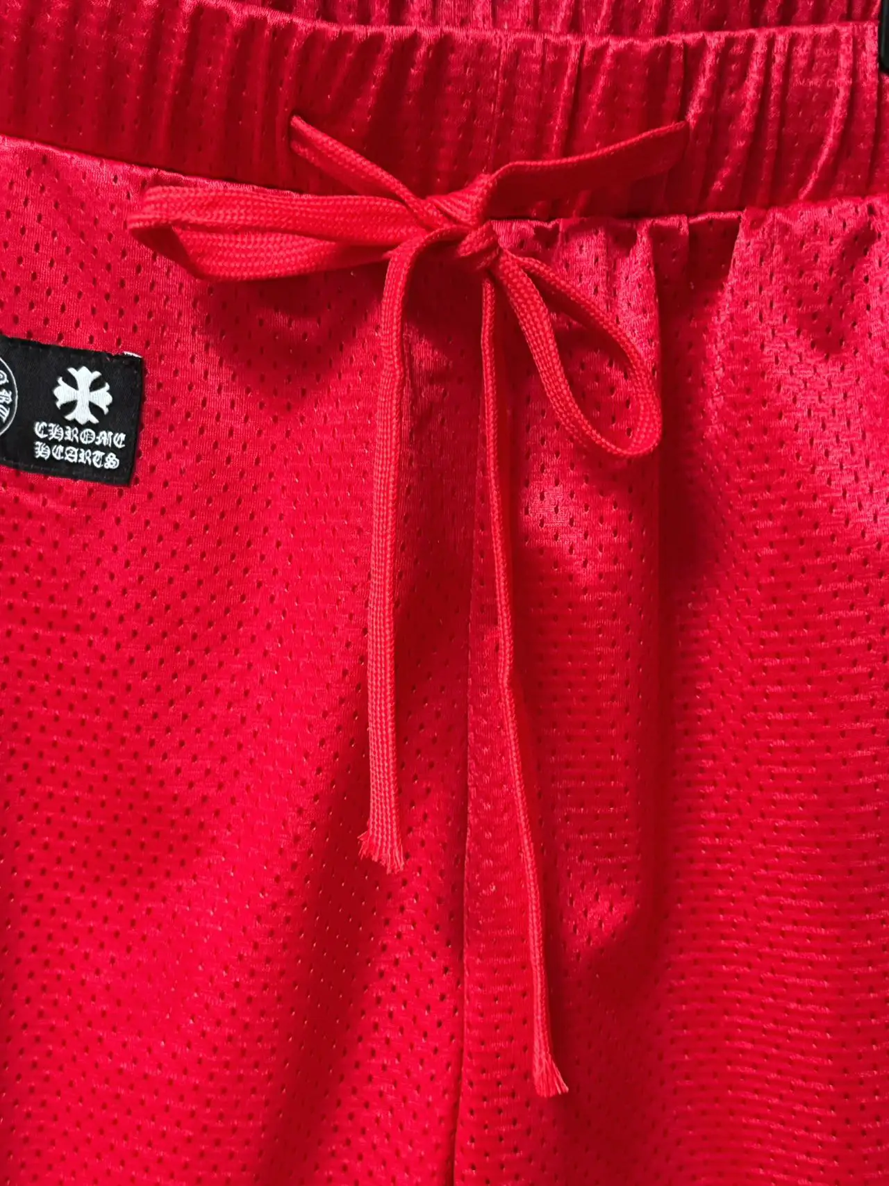 Logo-Appliqué Mesh Hockey Shorts D16519844 — view 4