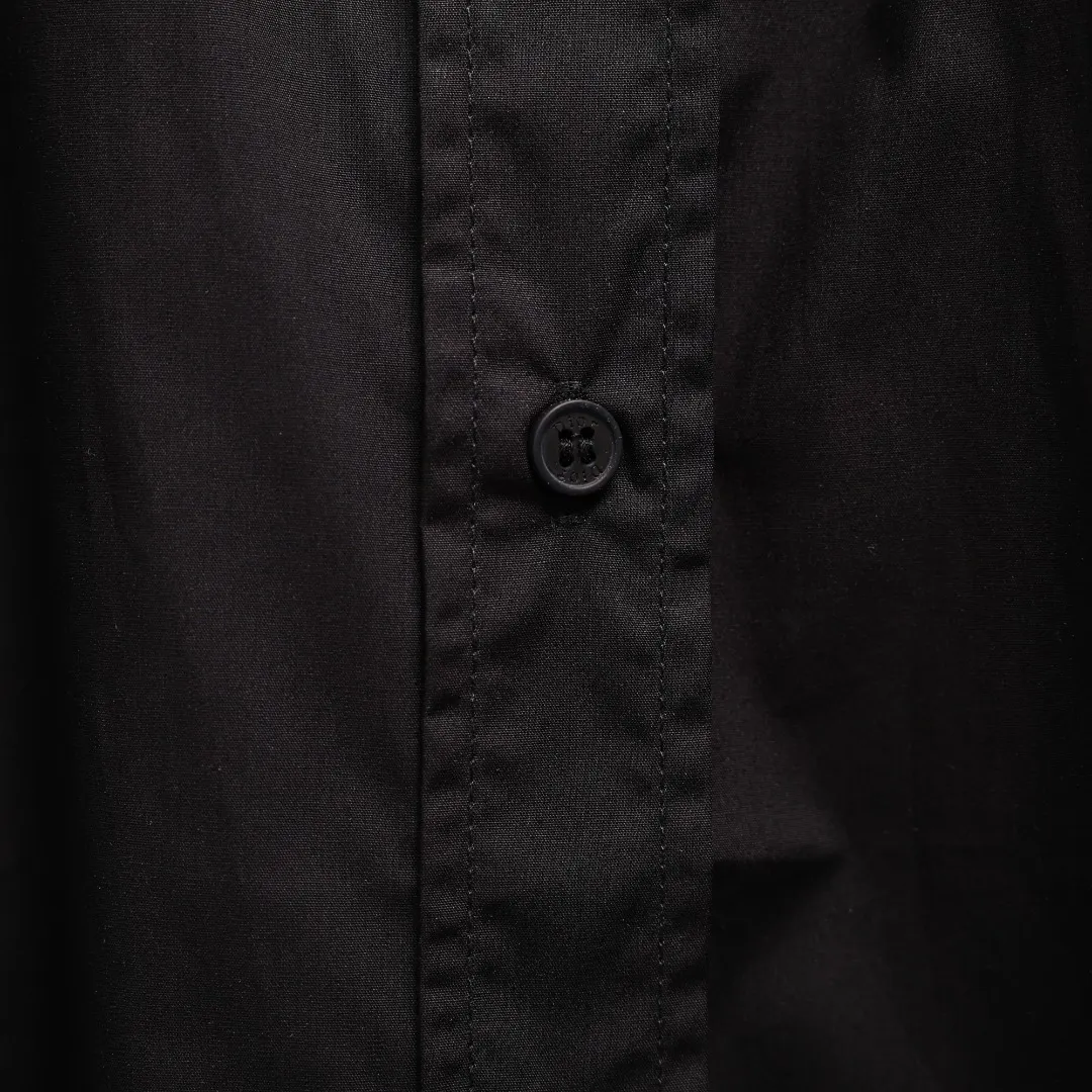 Dior Graffiti Logo Embroidered Cotton Shirt D16521349 — view 6