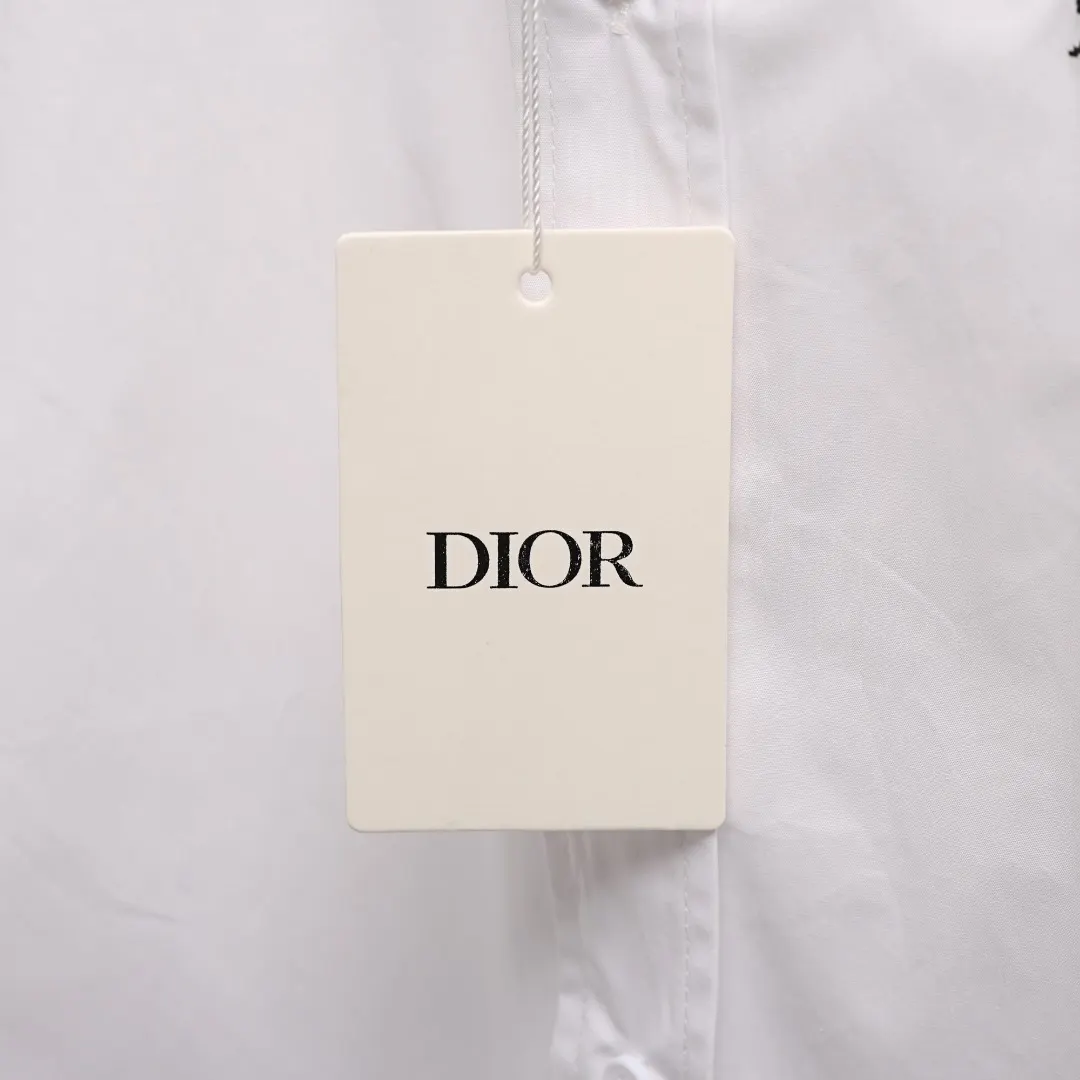 Logo-Embroidered Cotton-Blend Poplin Shirt D16521350 — view 7