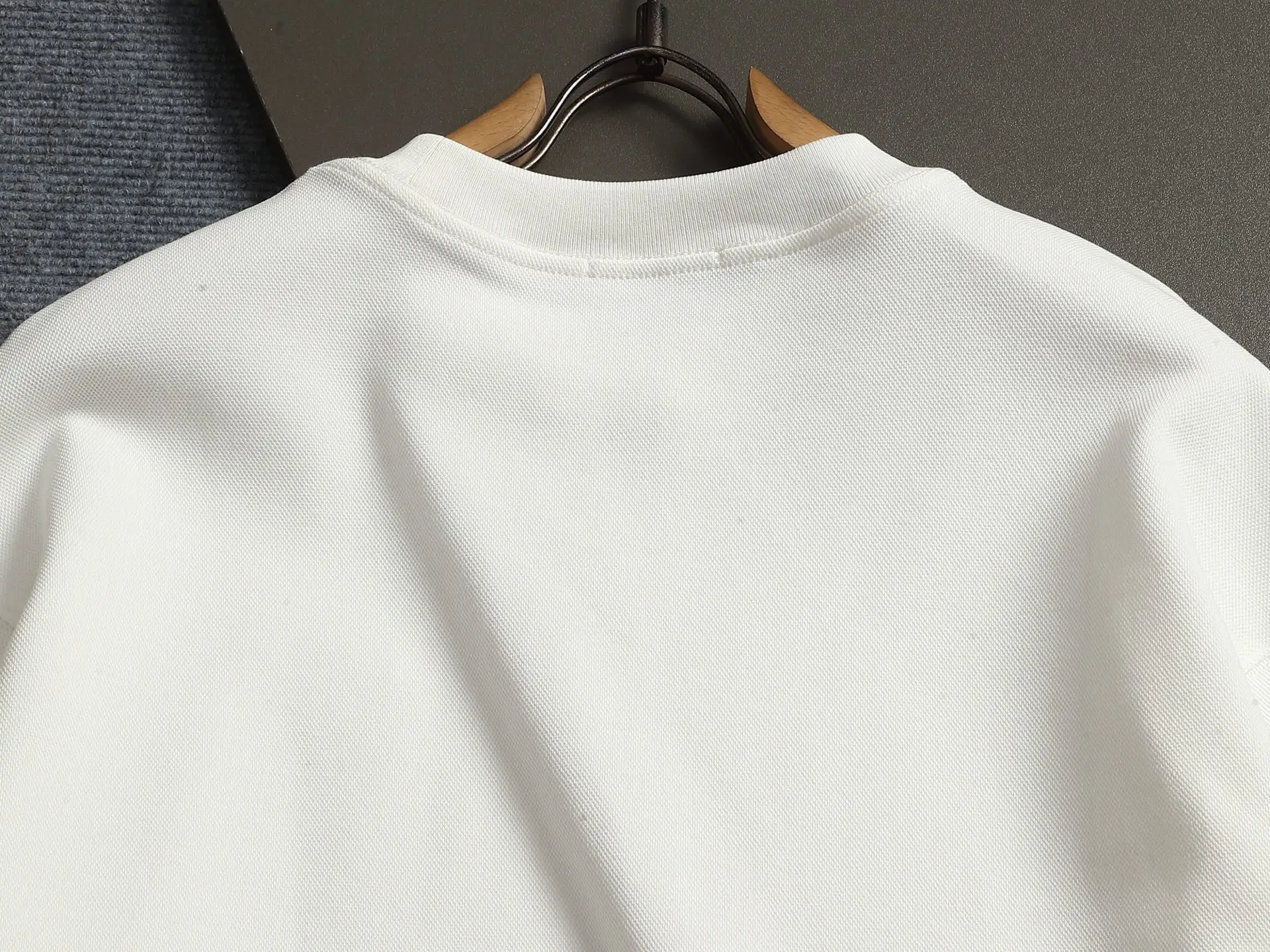Enamel Triangle Logo Crew-Neck Sweatshirt D17021962 — view 10
