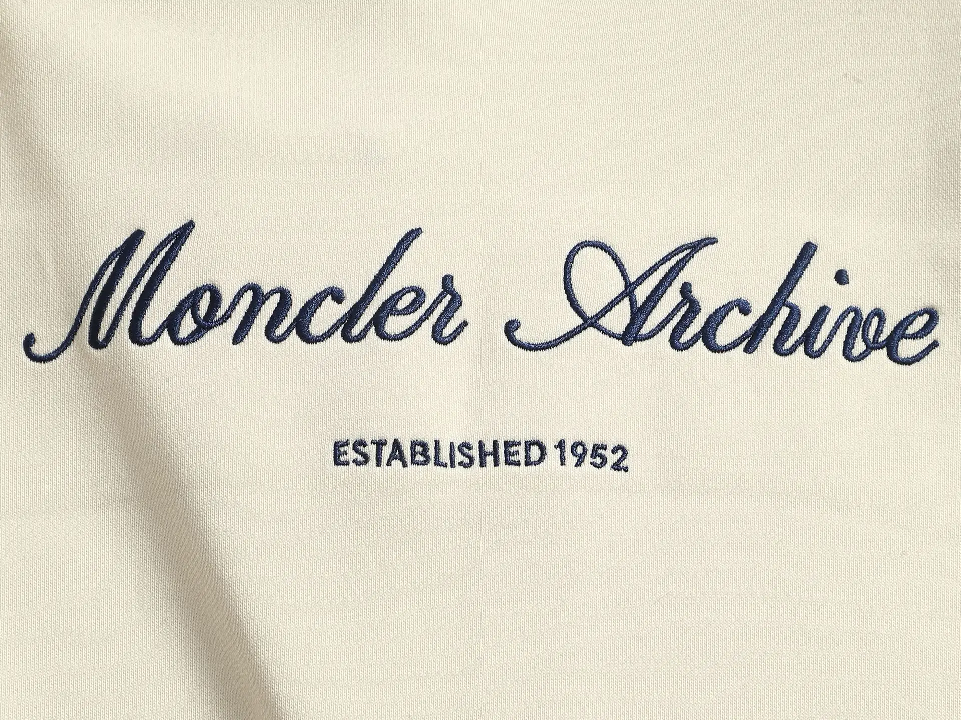 Moncler Archive Logo Crew-Neck Sweatshirt D17021948 — view 4