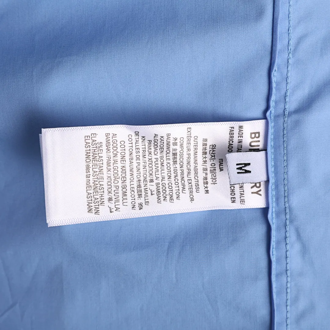 Embroidered Logo Poplin Long-Sleeve Shirt D17021351 — view 11