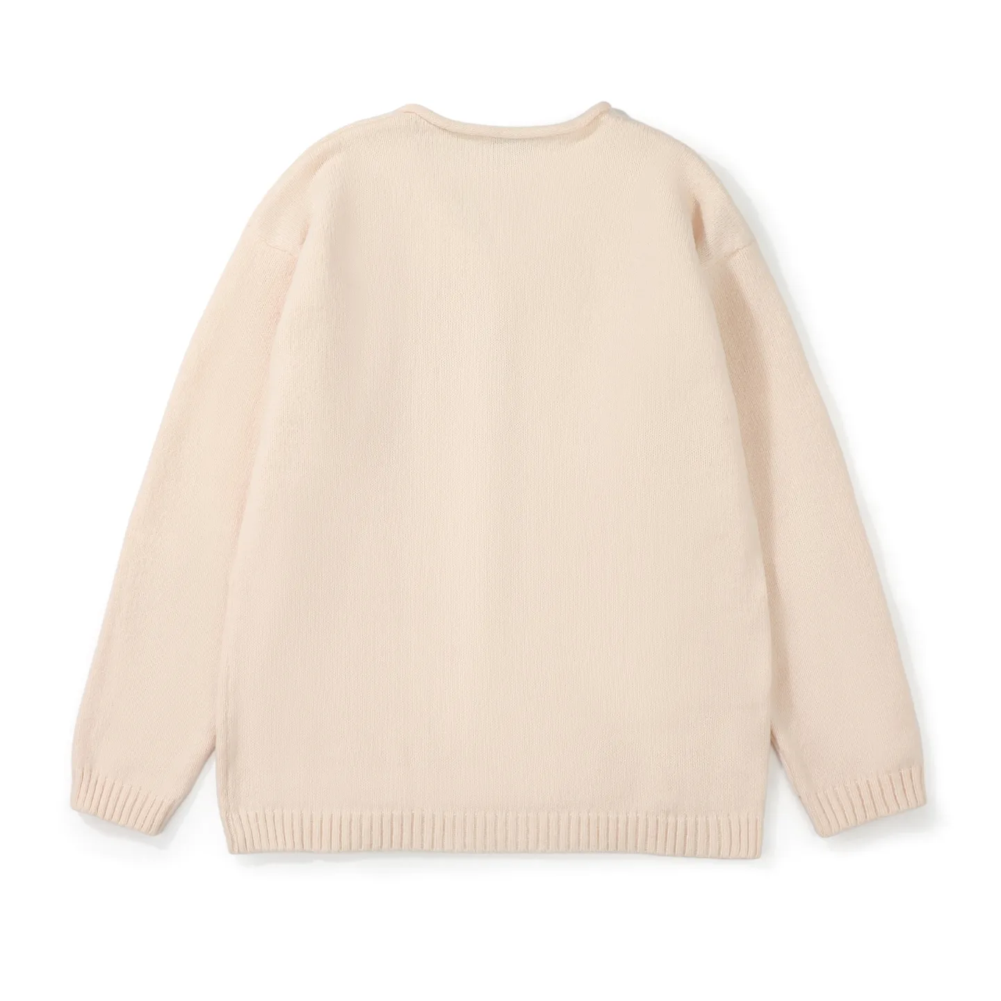 Logo-Embroidered V-Neck Knit Sweater D17021783 — view 2