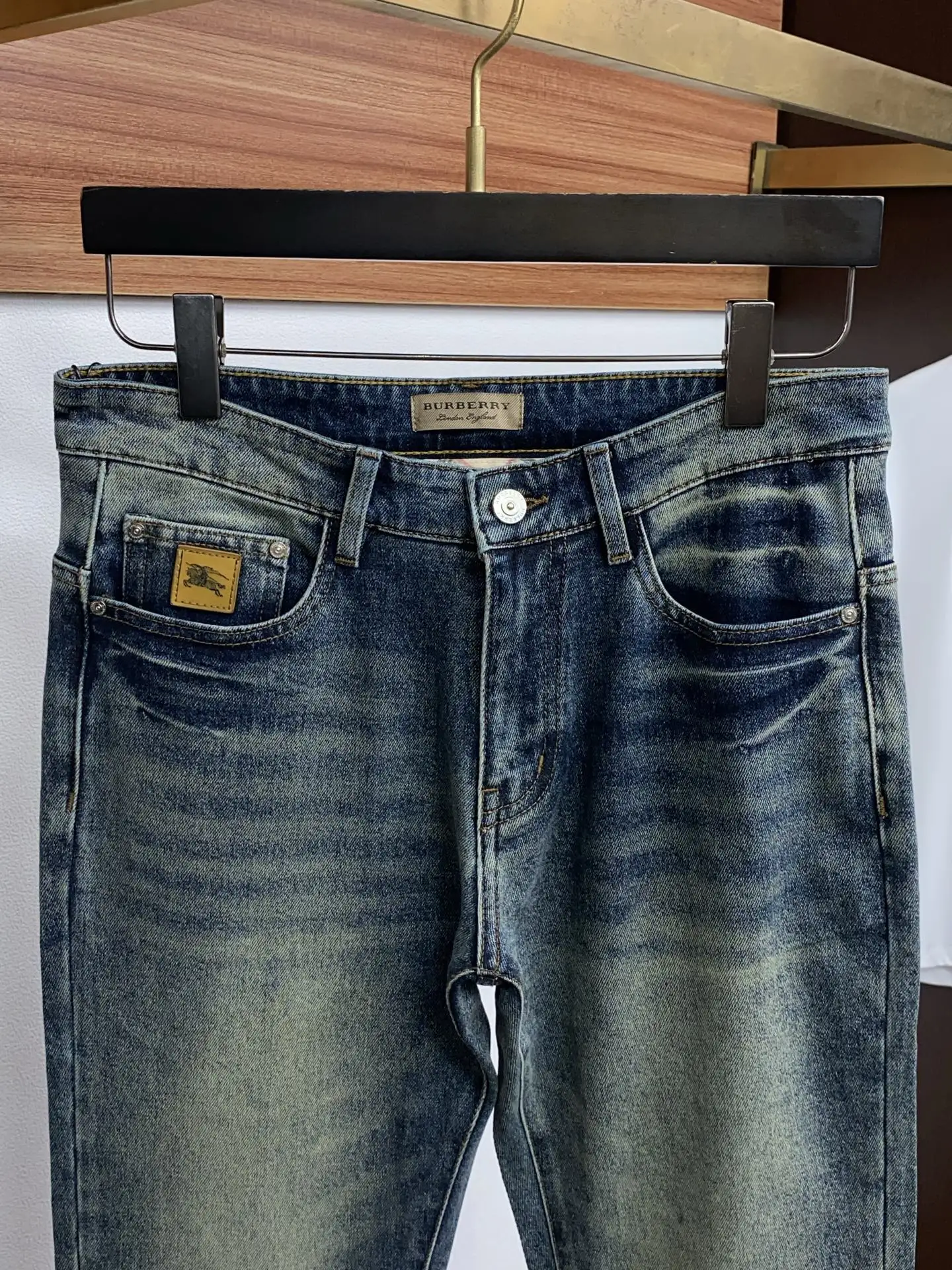 Logo Patch Slim-Straight Jeans D17522575 — view 4