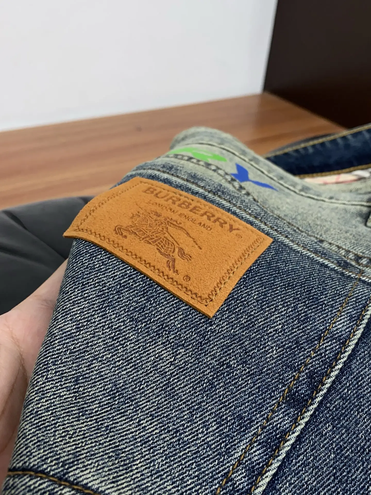 Logo Patch Slim-Straight Jeans D17522575 — view 6