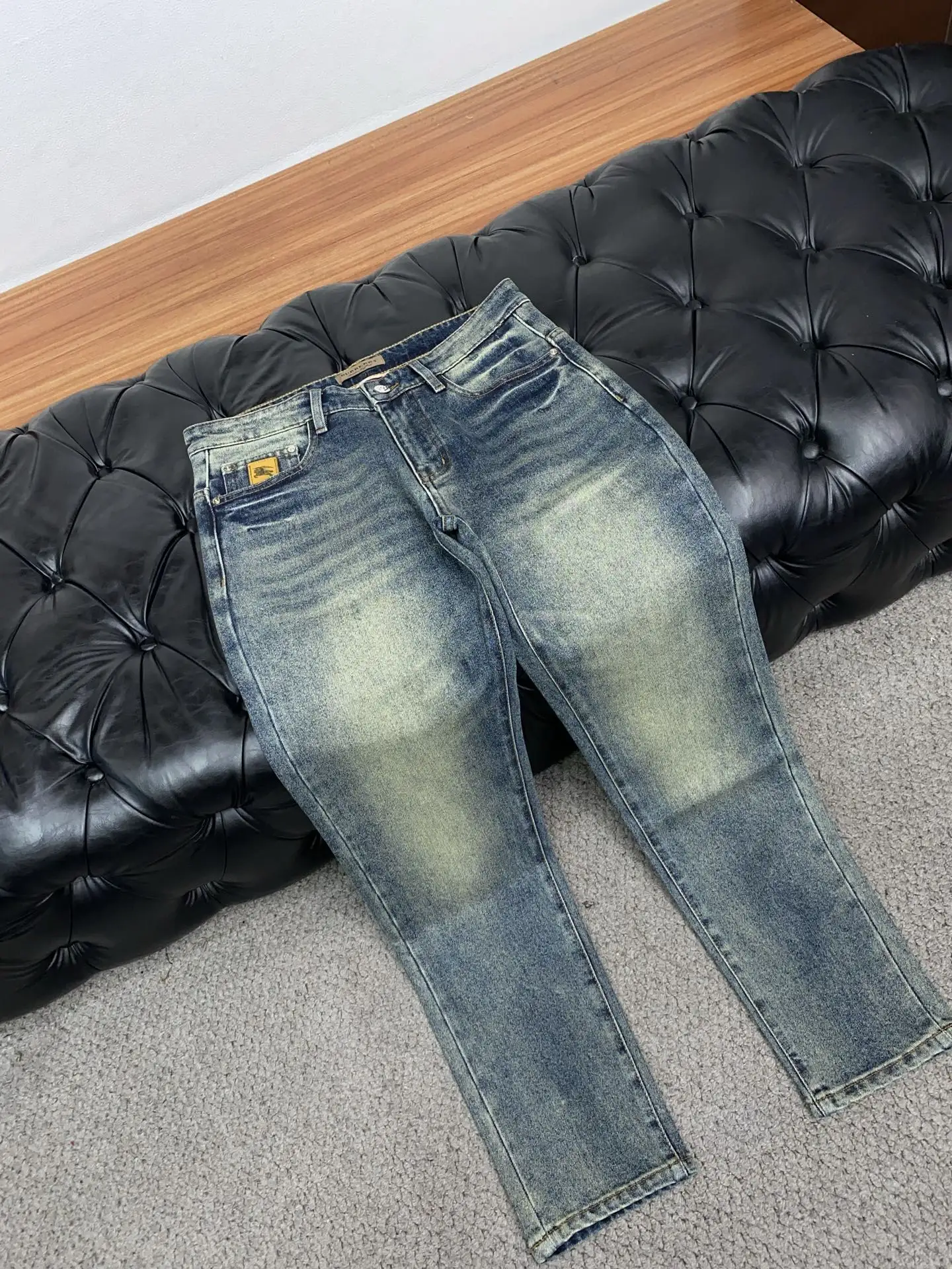 Logo Patch Slim-Straight Jeans D17522575 — view 7