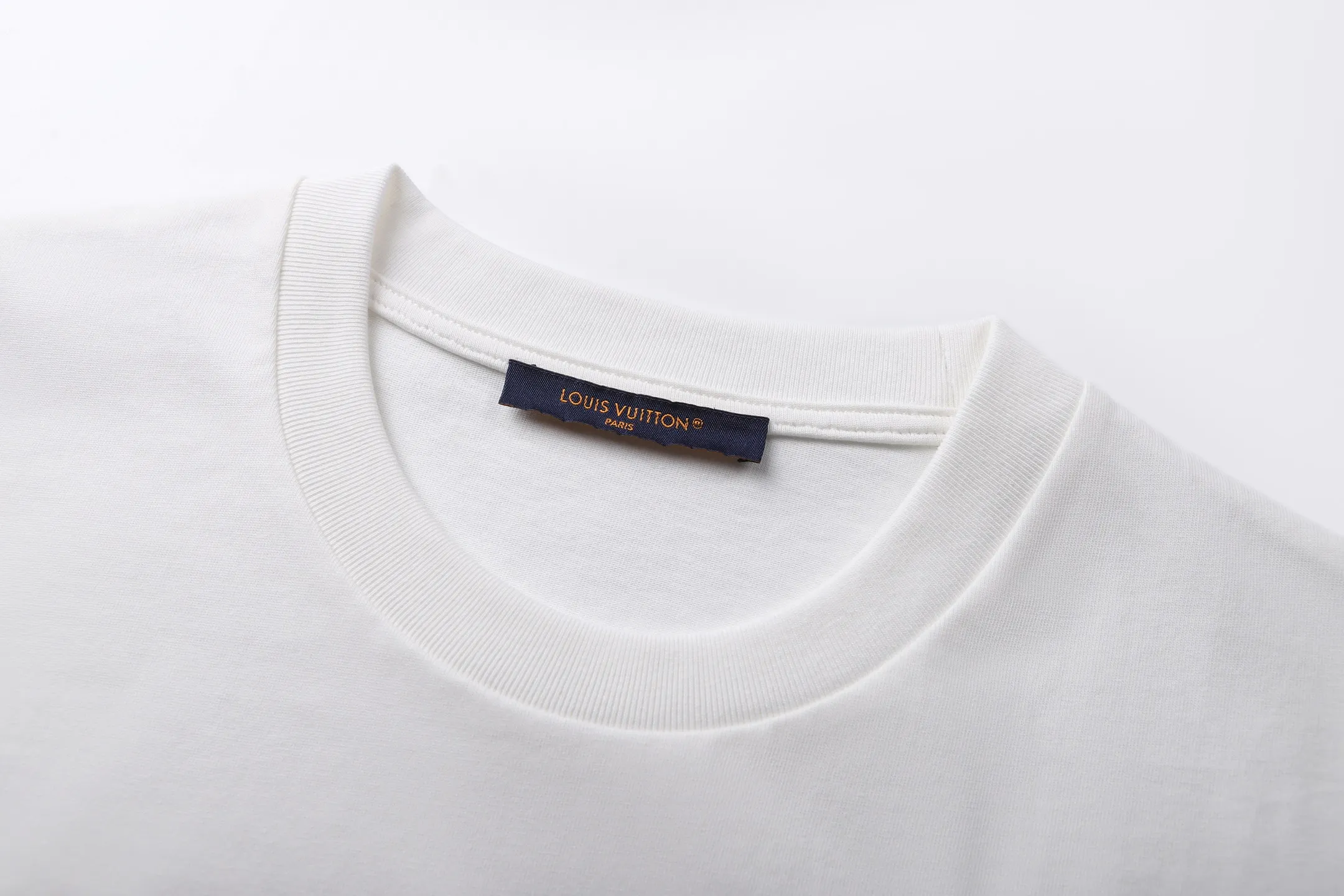 Laser-Cut Logo Appliqué Cotton T-Shirt D17519859 — view 3