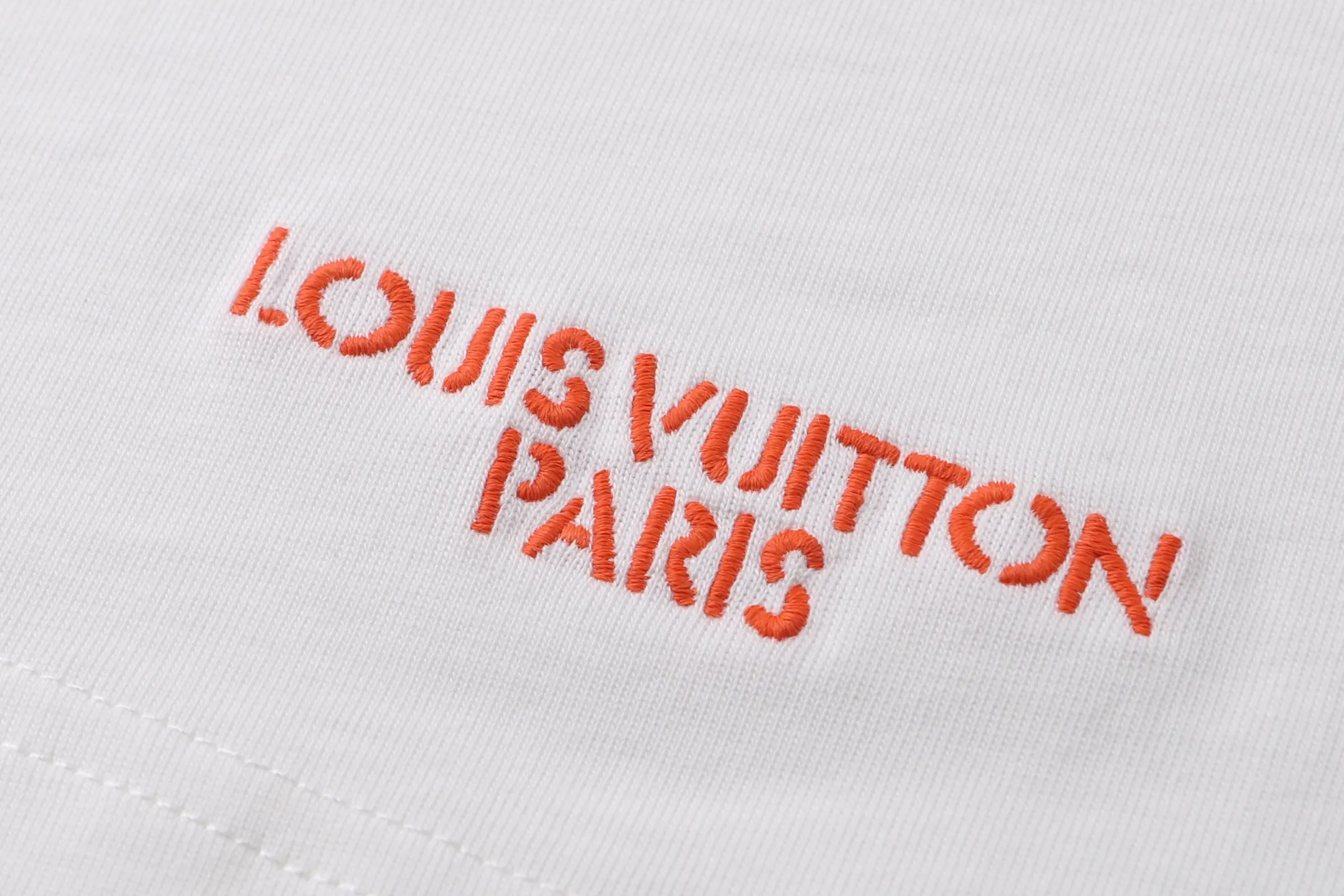 Laser-Cut Logo Appliqué Cotton T-Shirt D17519859 — view 6