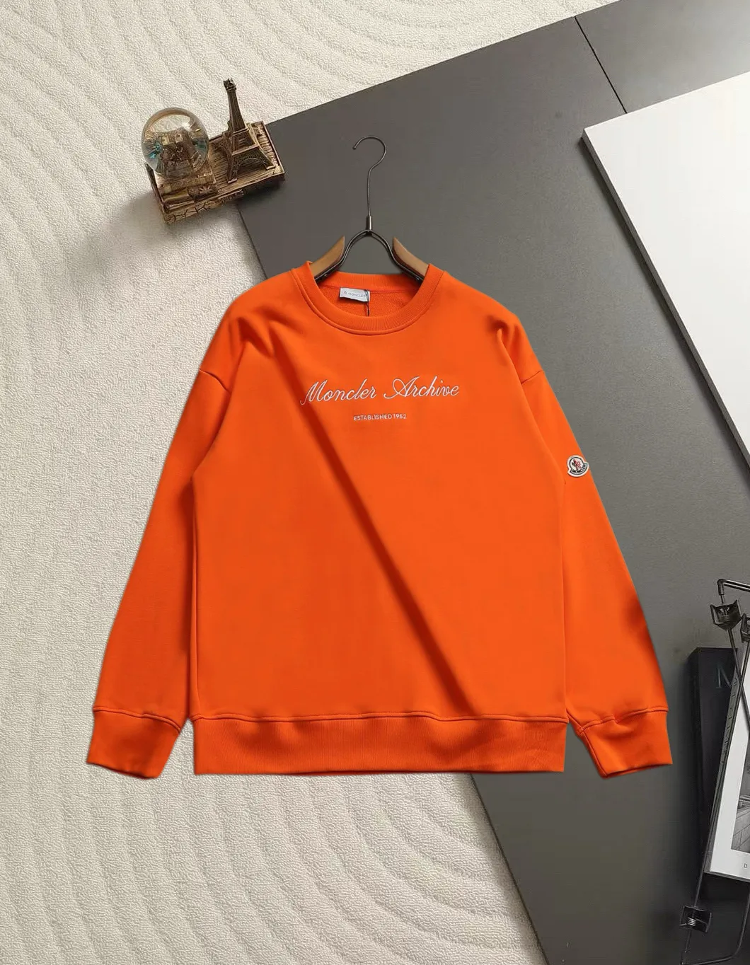 Moncler Archive Logo Embroidered Sweatshirt D17520216