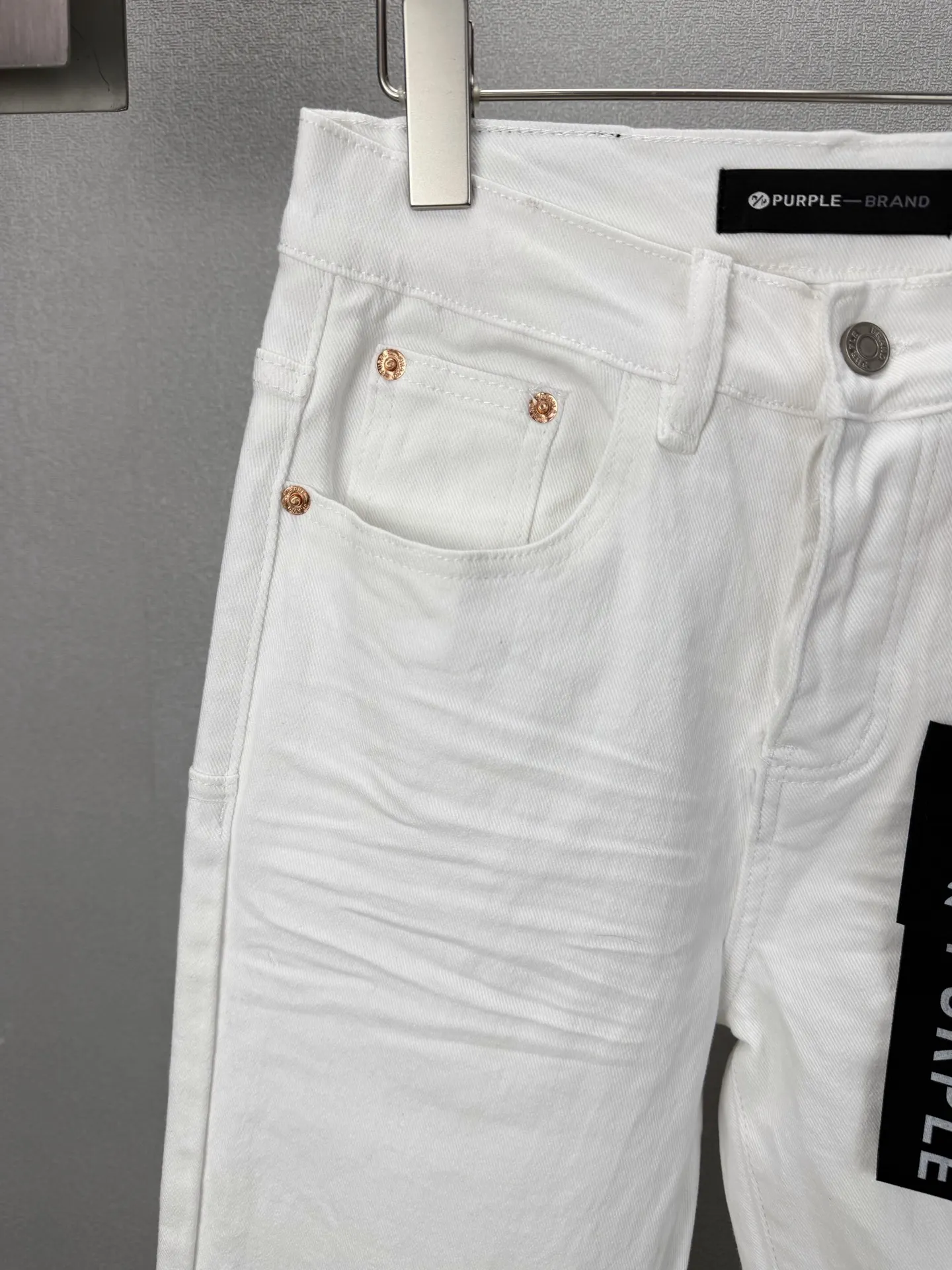 Crinkled Flare-Leg Stretch Jeans D17521875 — view 4