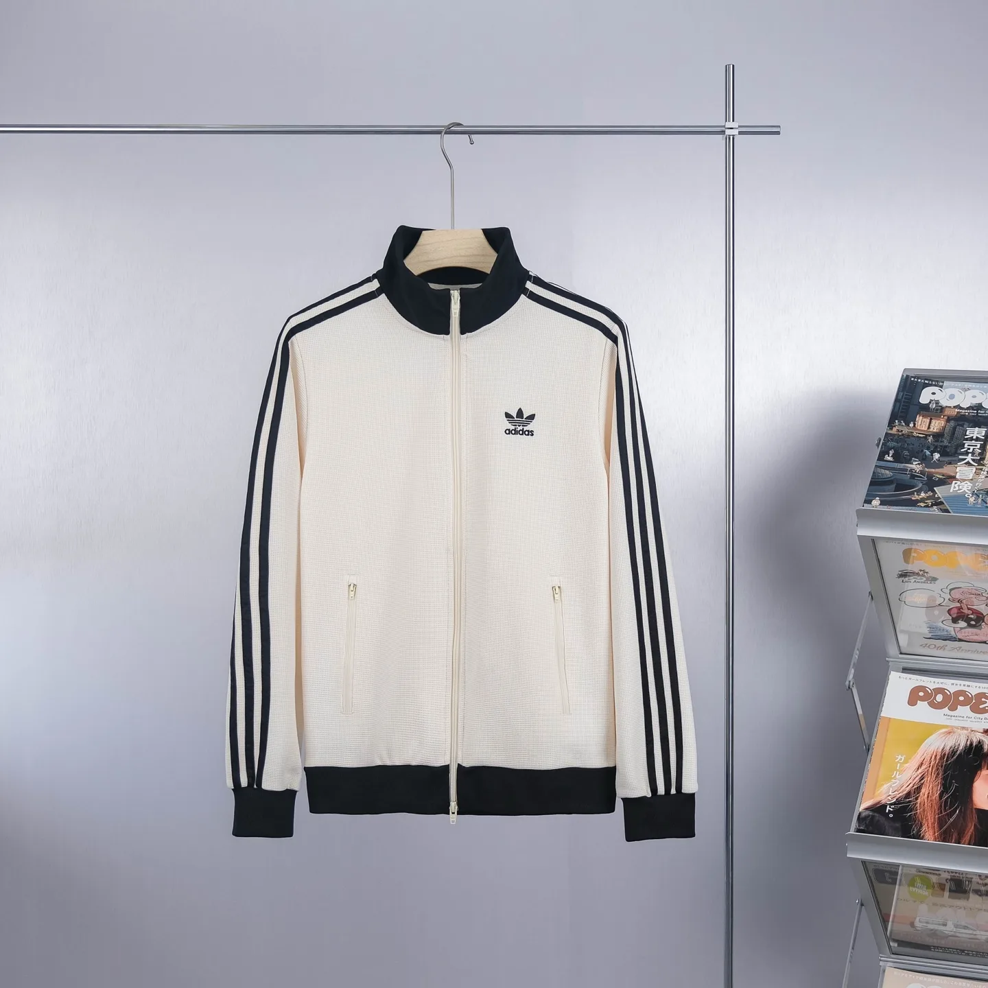 Adidas Originals Waffle Knit Track Jacket D17521738 — view 2