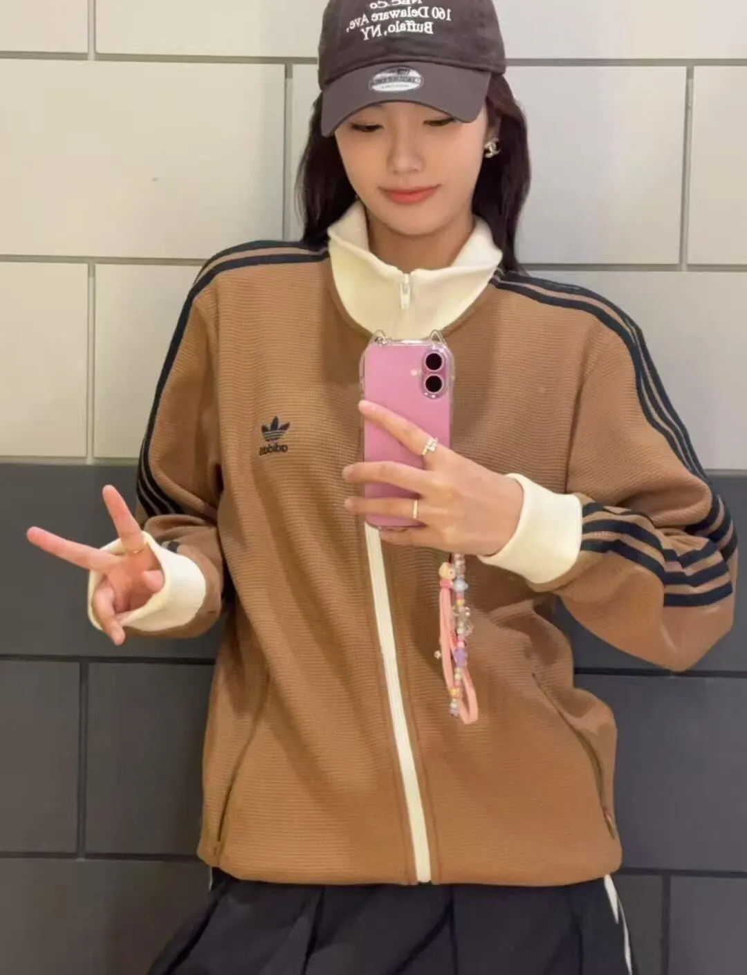 Adicolor Waffle Knit Track Jacket D17521735 — view 5