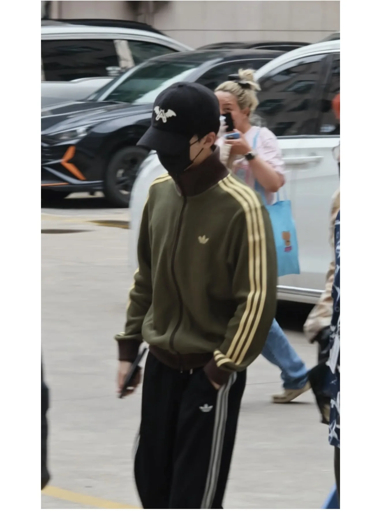 Originals Waffle Knit Track Jacket D17521753 — view 6