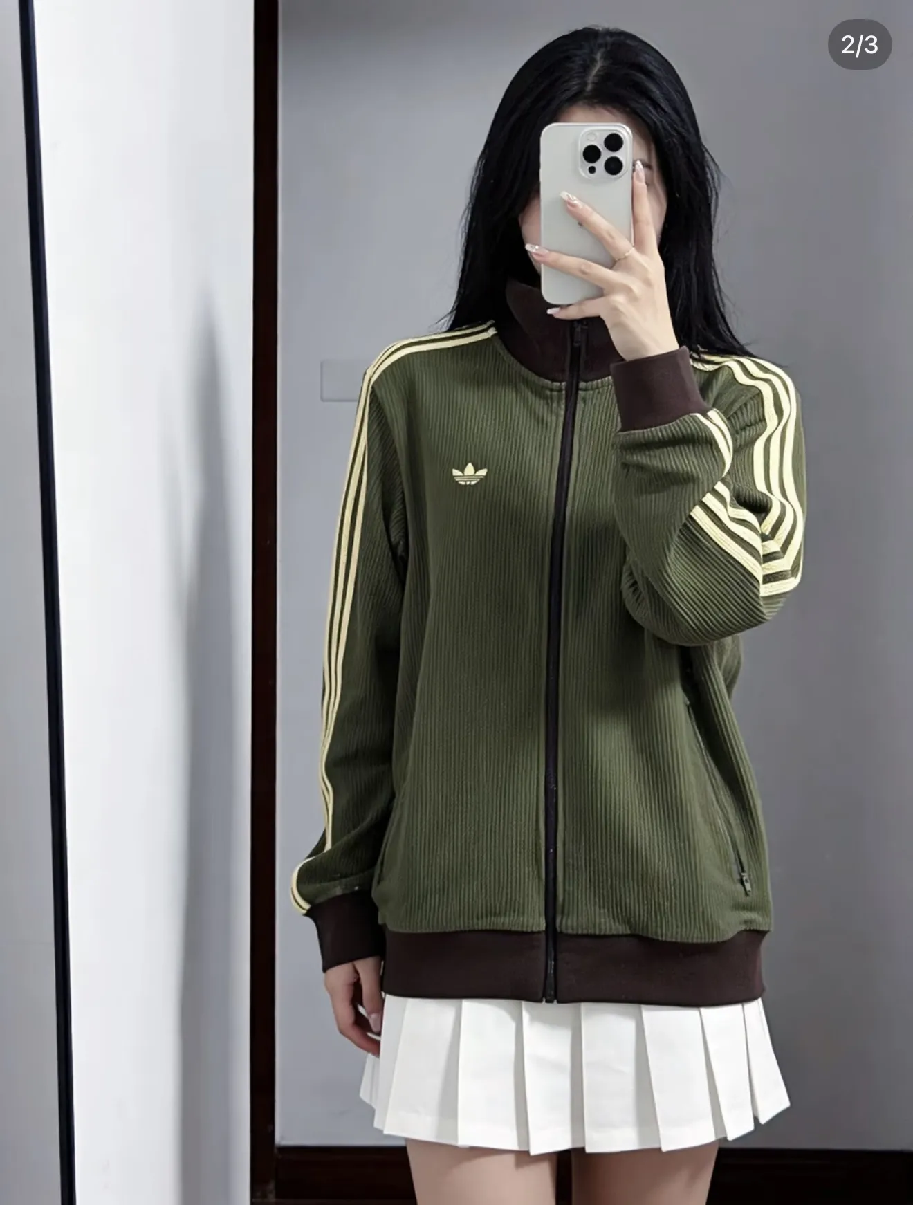 Originals Waffle Knit Track Jacket D17521753 — view 7