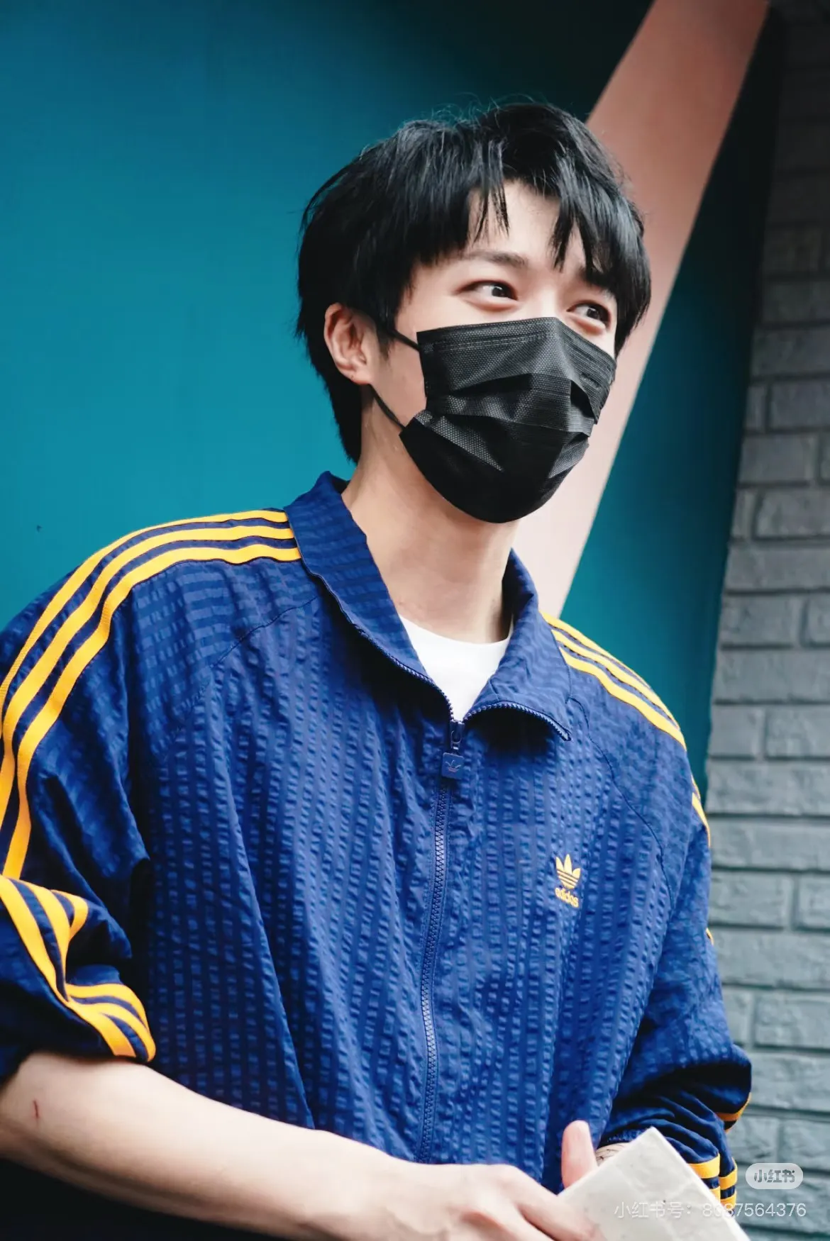 Seersucker Striped Track Jacket D17521743