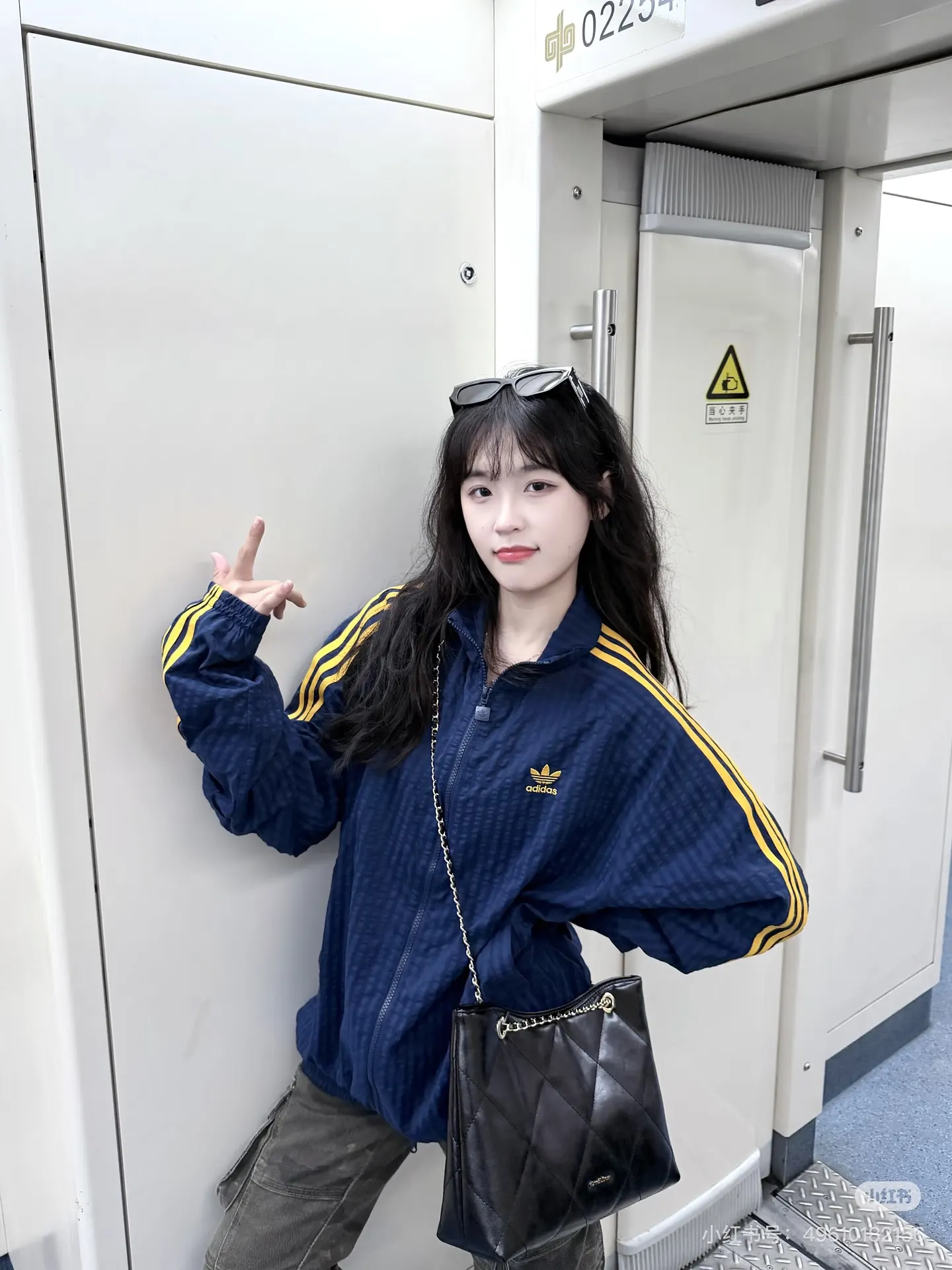 Seersucker Striped Track Jacket D17521743 — view 16