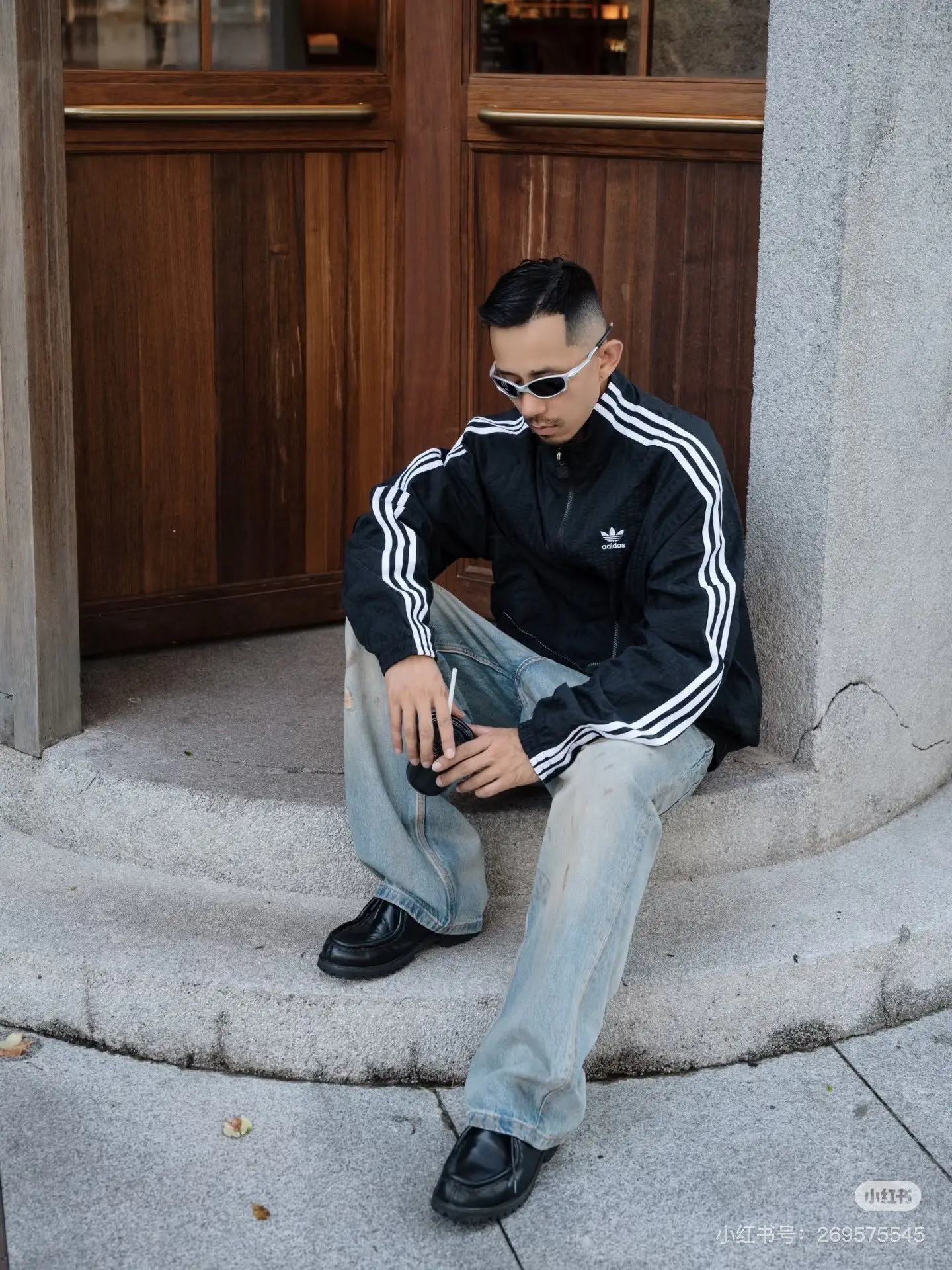 Adidas Originals Seersucker Track Jacket D17521744 — view 3