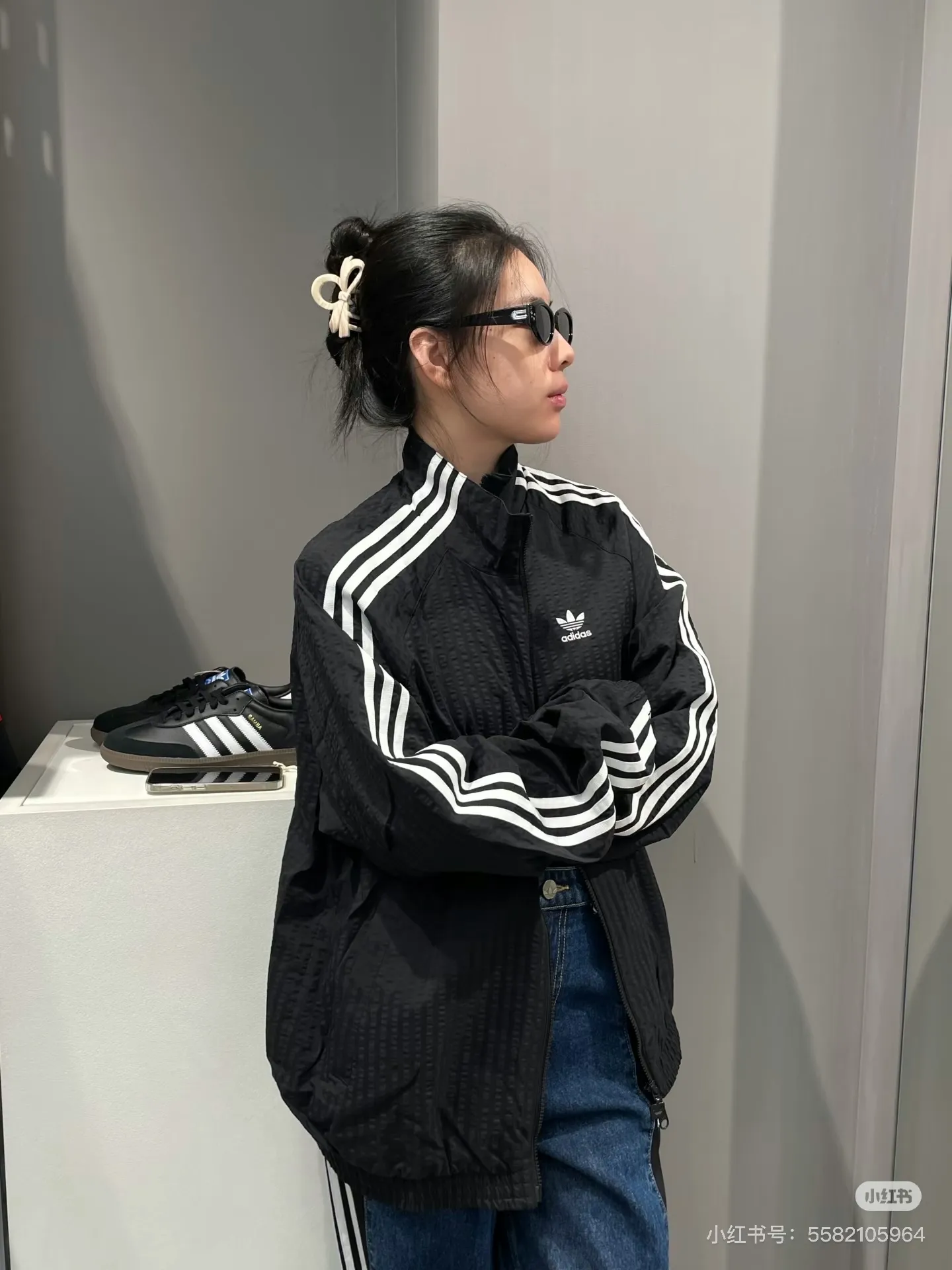 Adidas Originals Seersucker Track Jacket D17521744 — view 6
