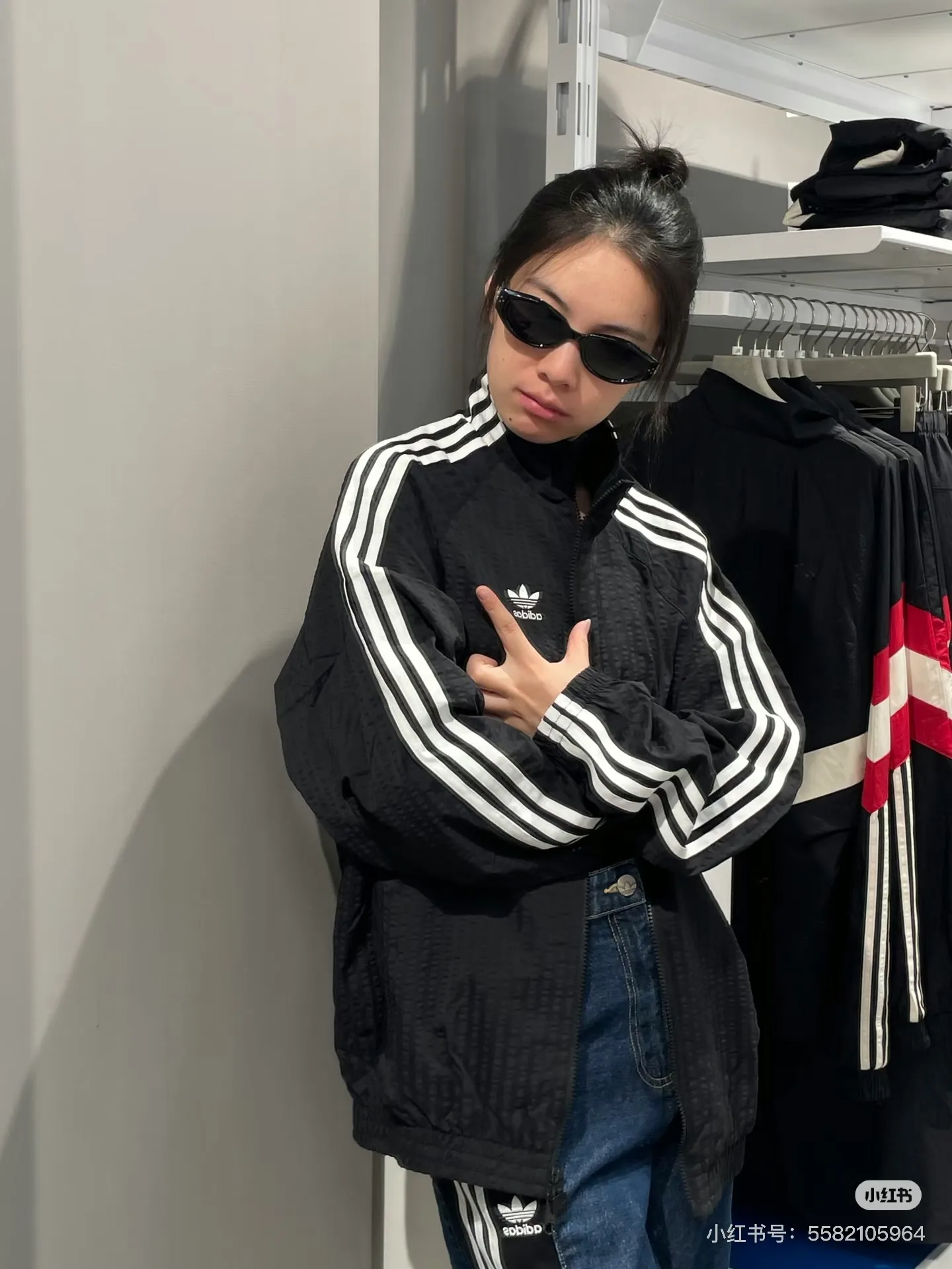 Adidas Originals Seersucker Track Jacket D17521744 — view 7