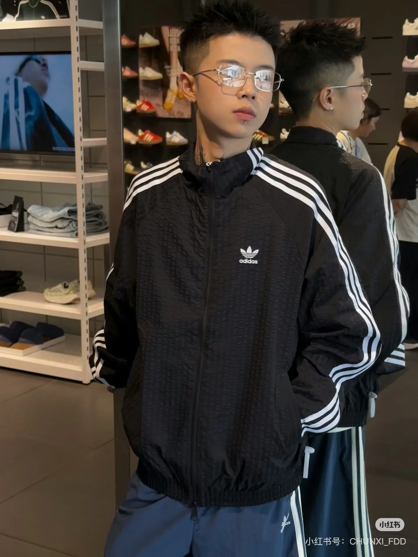 Adidas Originals Seersucker Track Jacket D17521744 — view 10