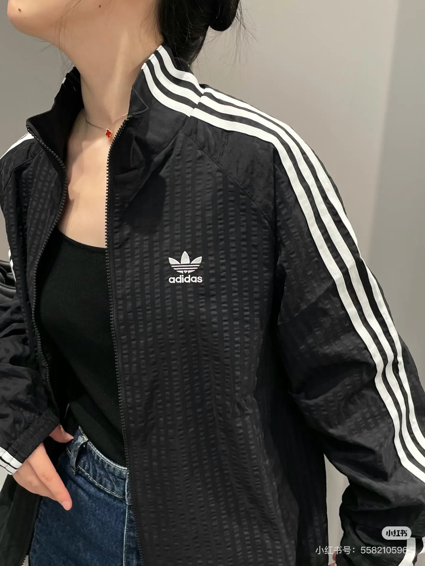 Adidas Originals Seersucker Track Jacket D17521744 — view 11