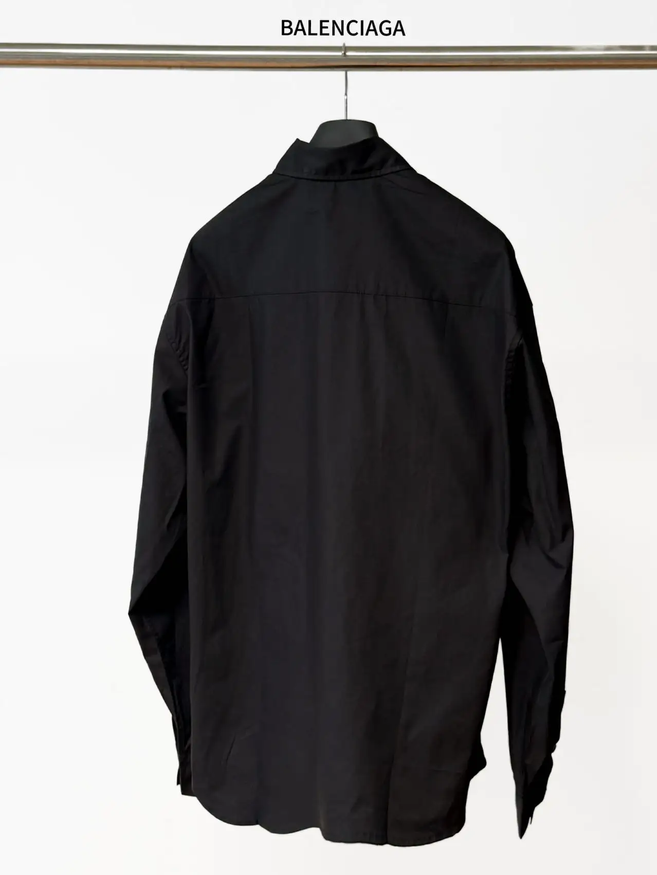Embroidered Crest Logo Long-Sleeve Shirt D17519830 — view 2