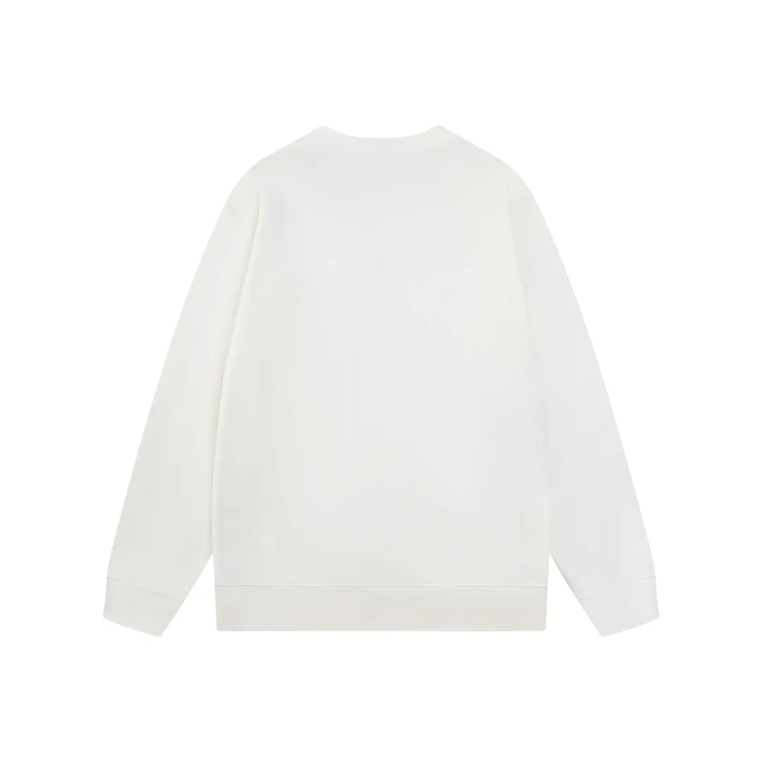 Triangle Logo Plaque Crew-Neck Sweatshirt D17819887 — view 3