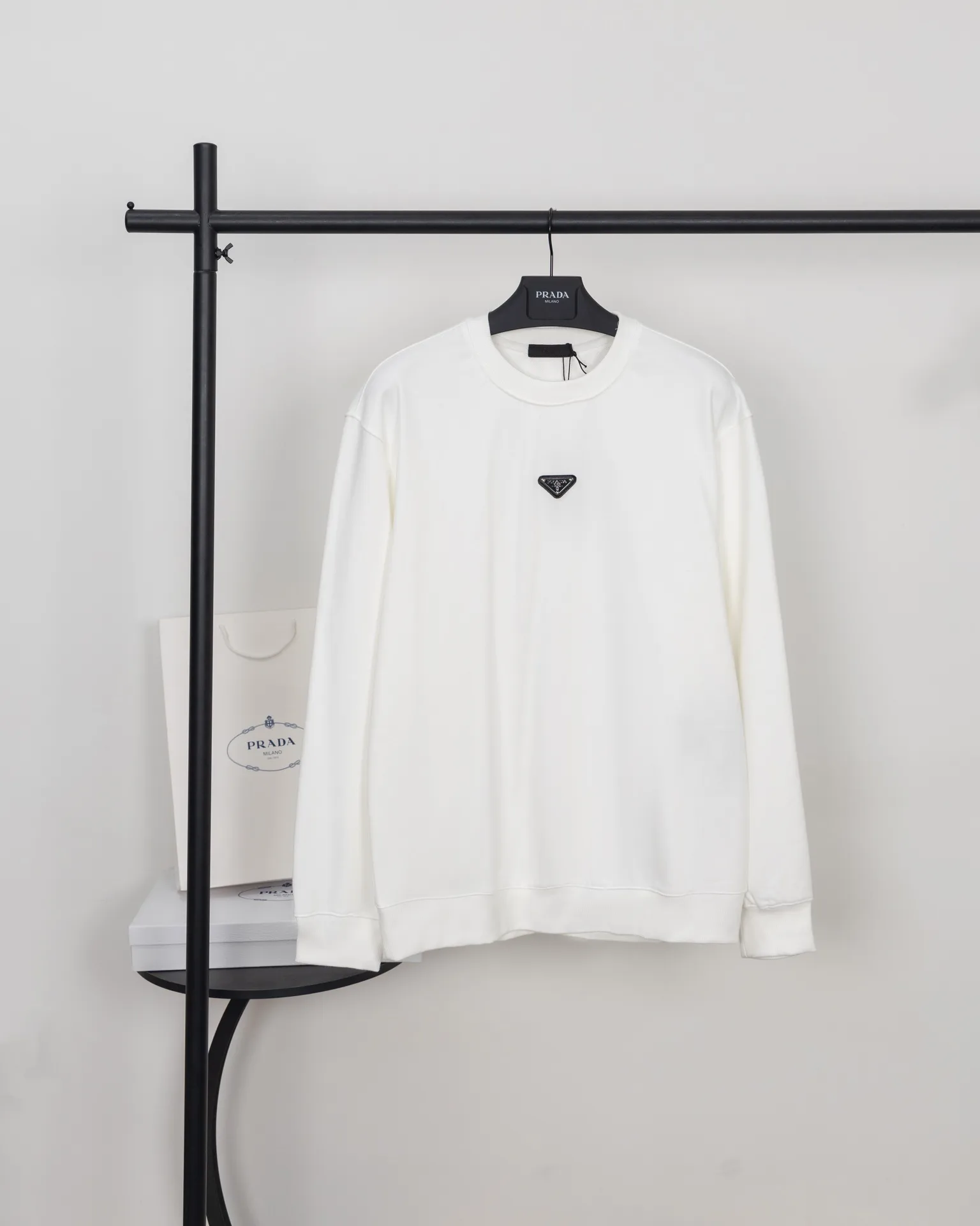 Logo-Appliqué Cotton-Jersey Sweatshirt D17819886
