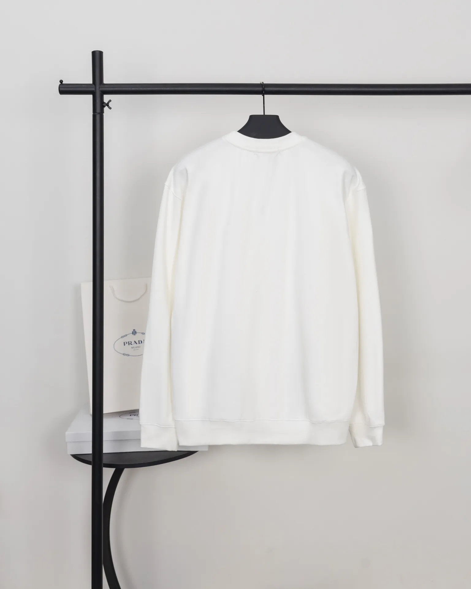 Logo-Appliqué Cotton-Jersey Sweatshirt D17819886 — view 2