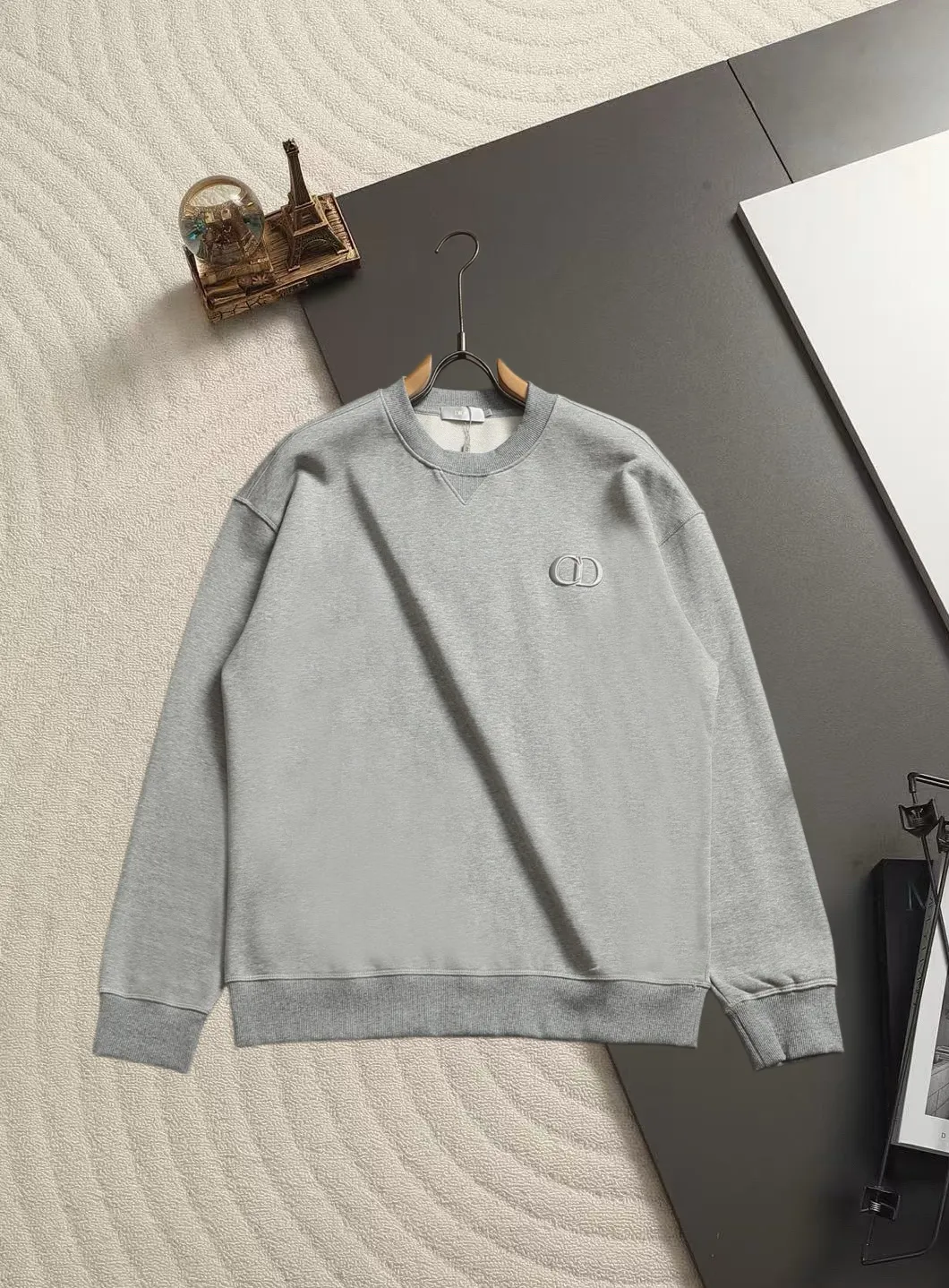 CD Icon Embroidered Crew-Neck Sweatshirt D18020196