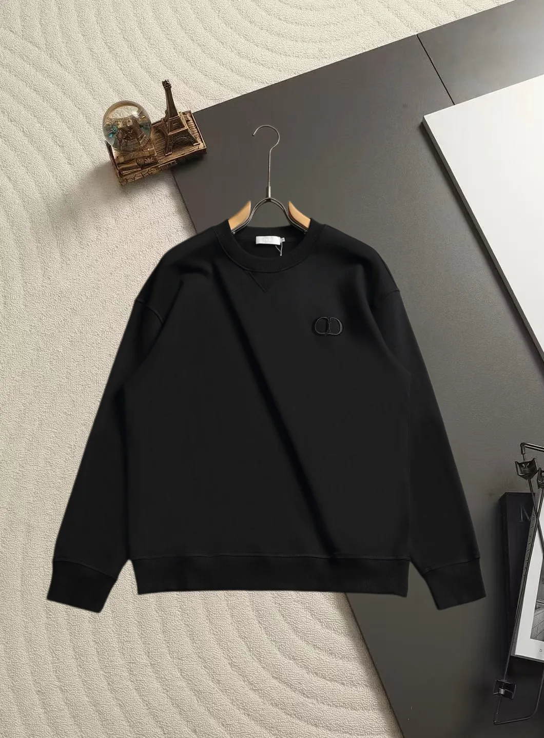 CD Icon Embroidered Crew-Neck Sweatshirt D18020197