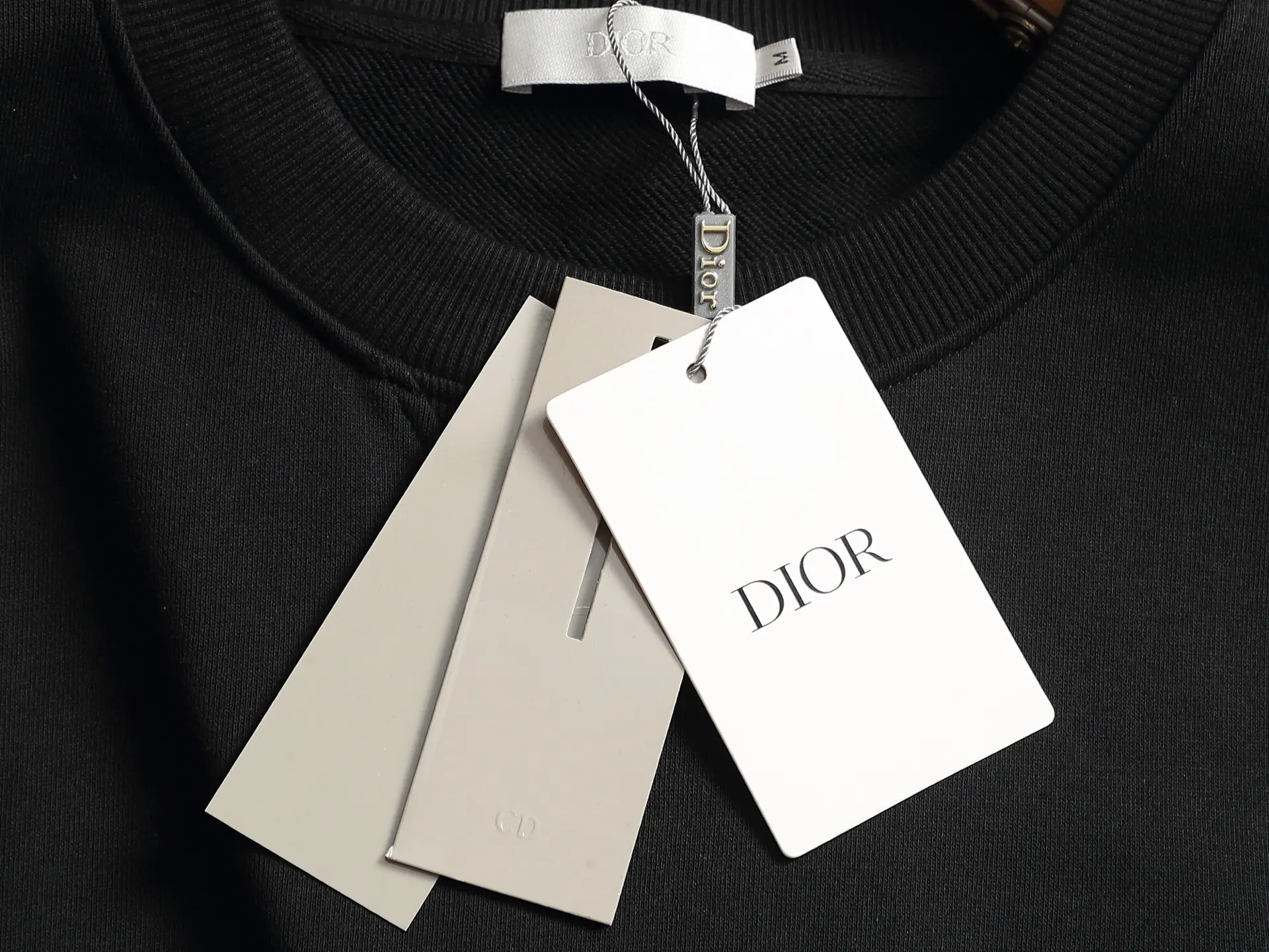 CD Icon Embroidered Crew-Neck Sweatshirt D18020197 — view 5
