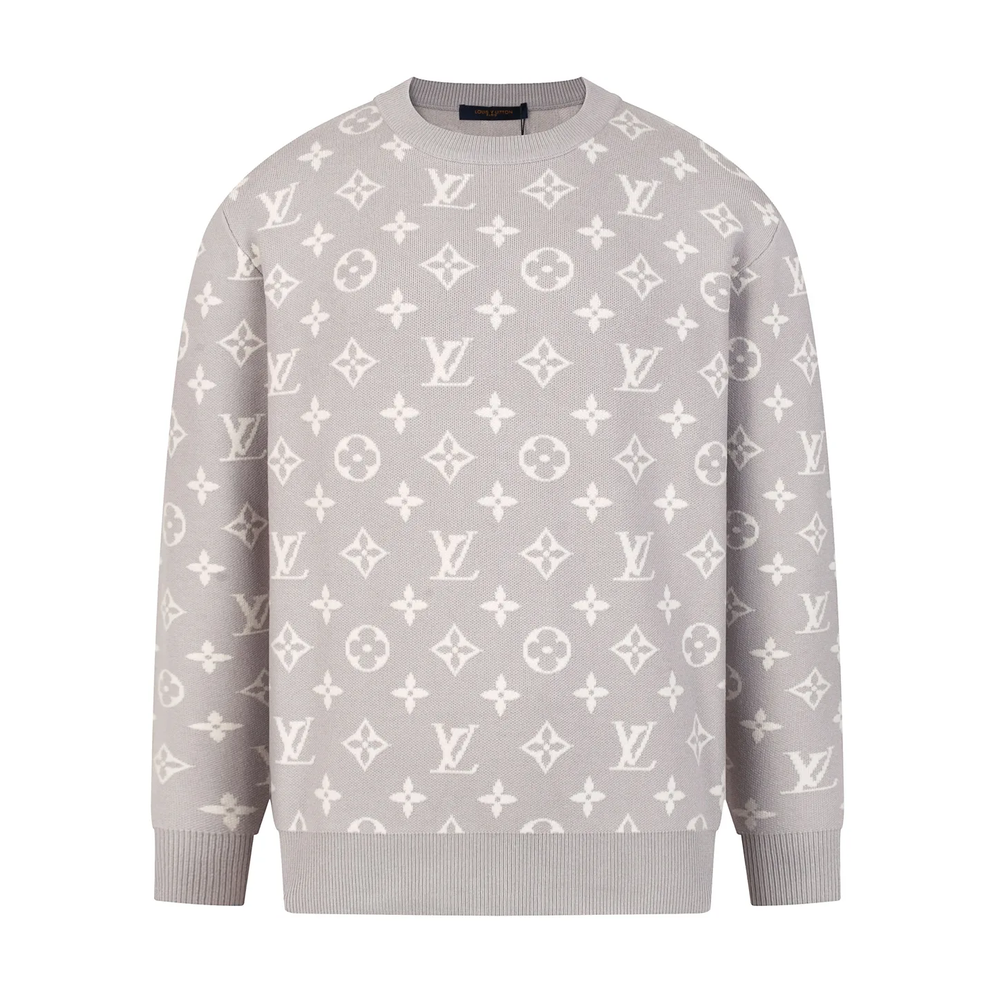 Monogram Jacquard Crew-Neck Sweater D18020331