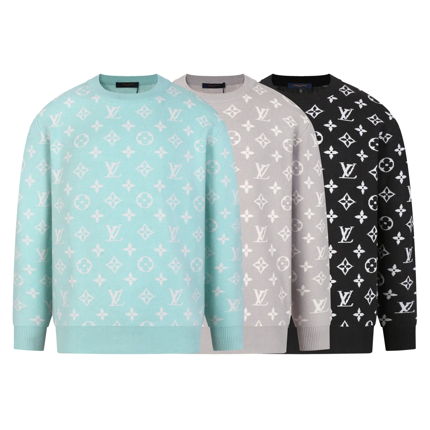Monogram Jacquard Crew-Neck Sweater D18020331 — view 2