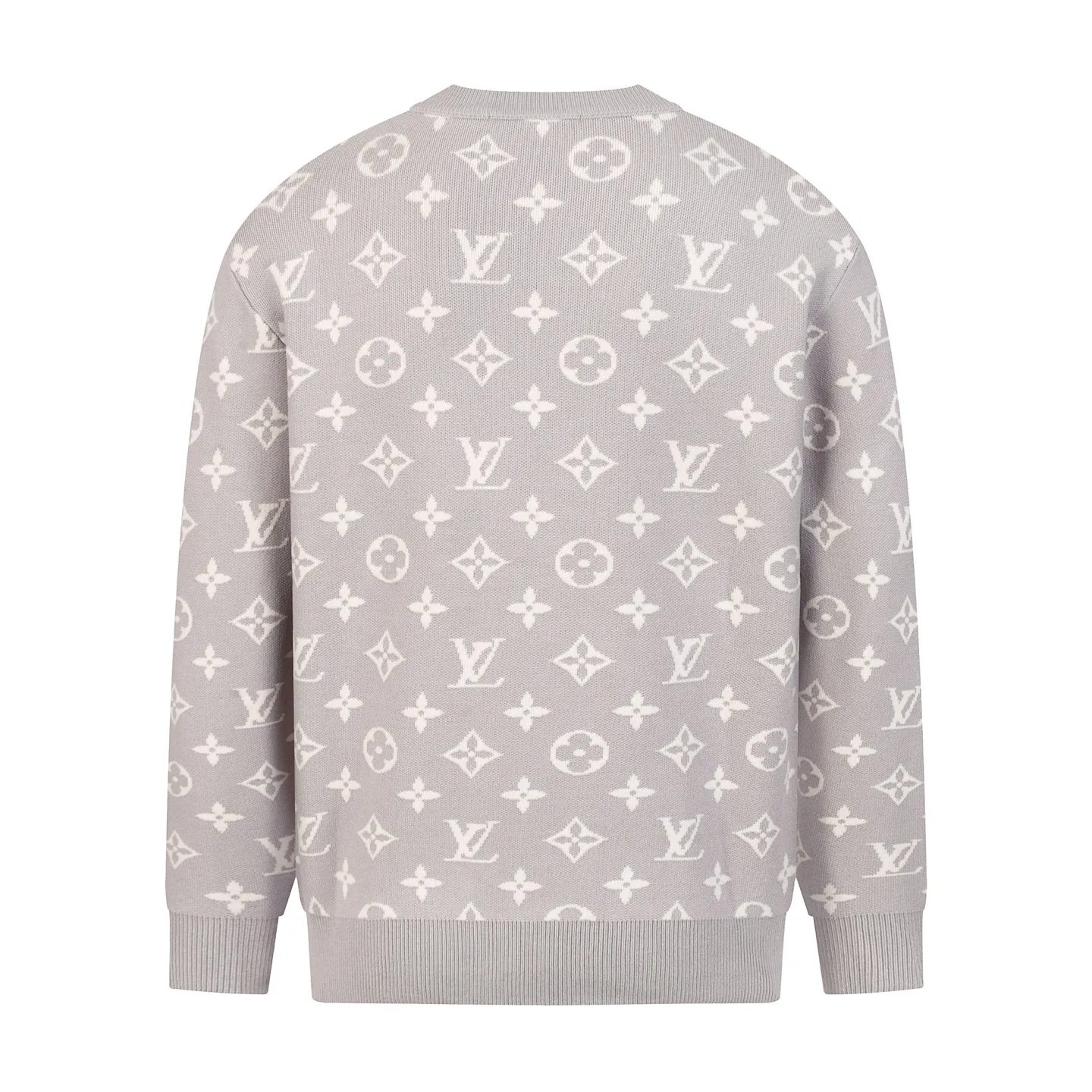 Monogram Jacquard Crew-Neck Sweater D18020331 — view 3