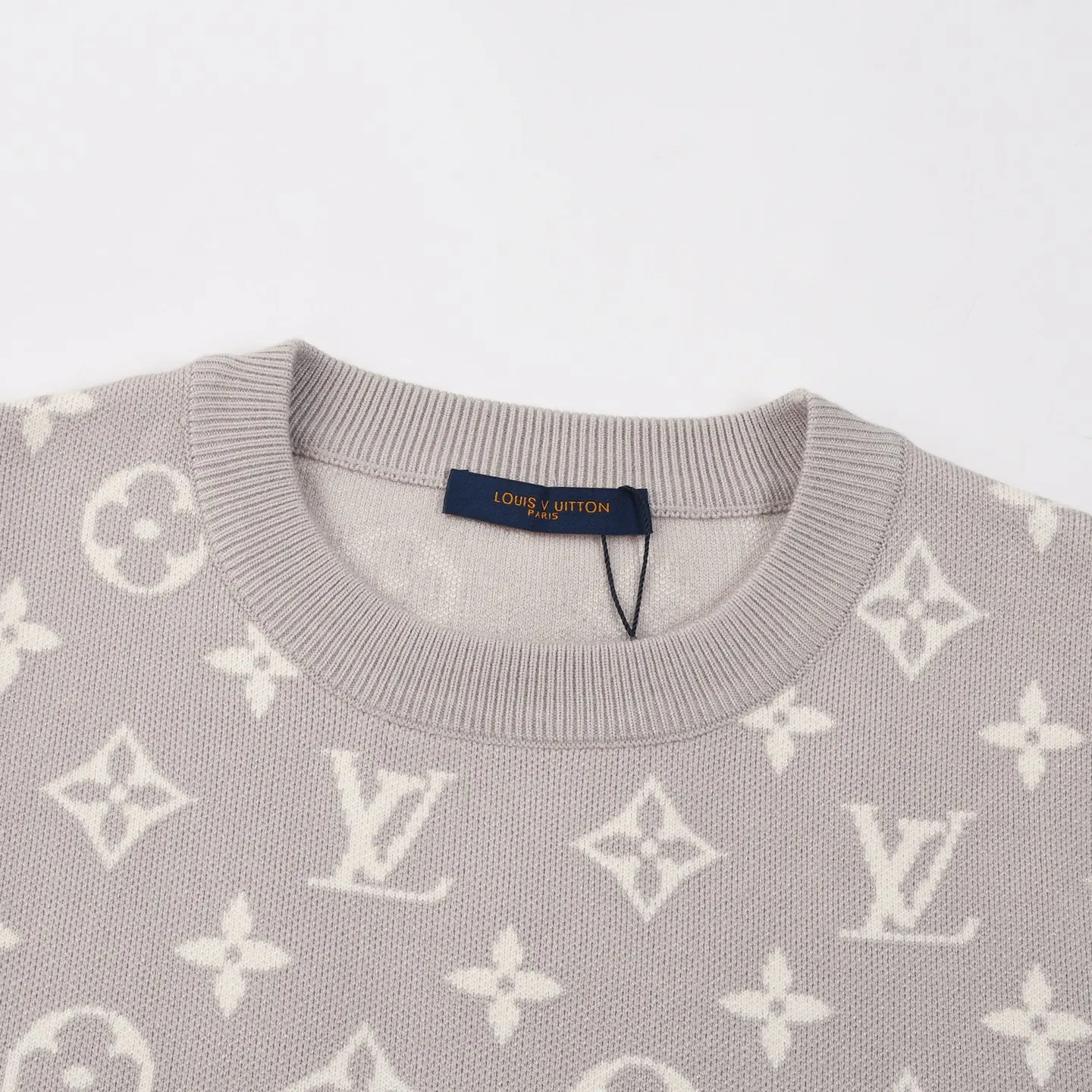 Monogram Jacquard Crew-Neck Sweater D18020331 — view 4