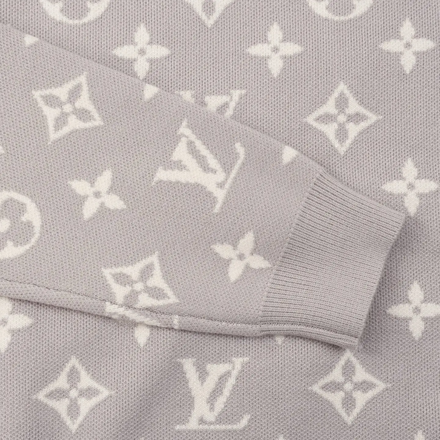 Monogram Jacquard Crew-Neck Sweater D18020331 — view 7